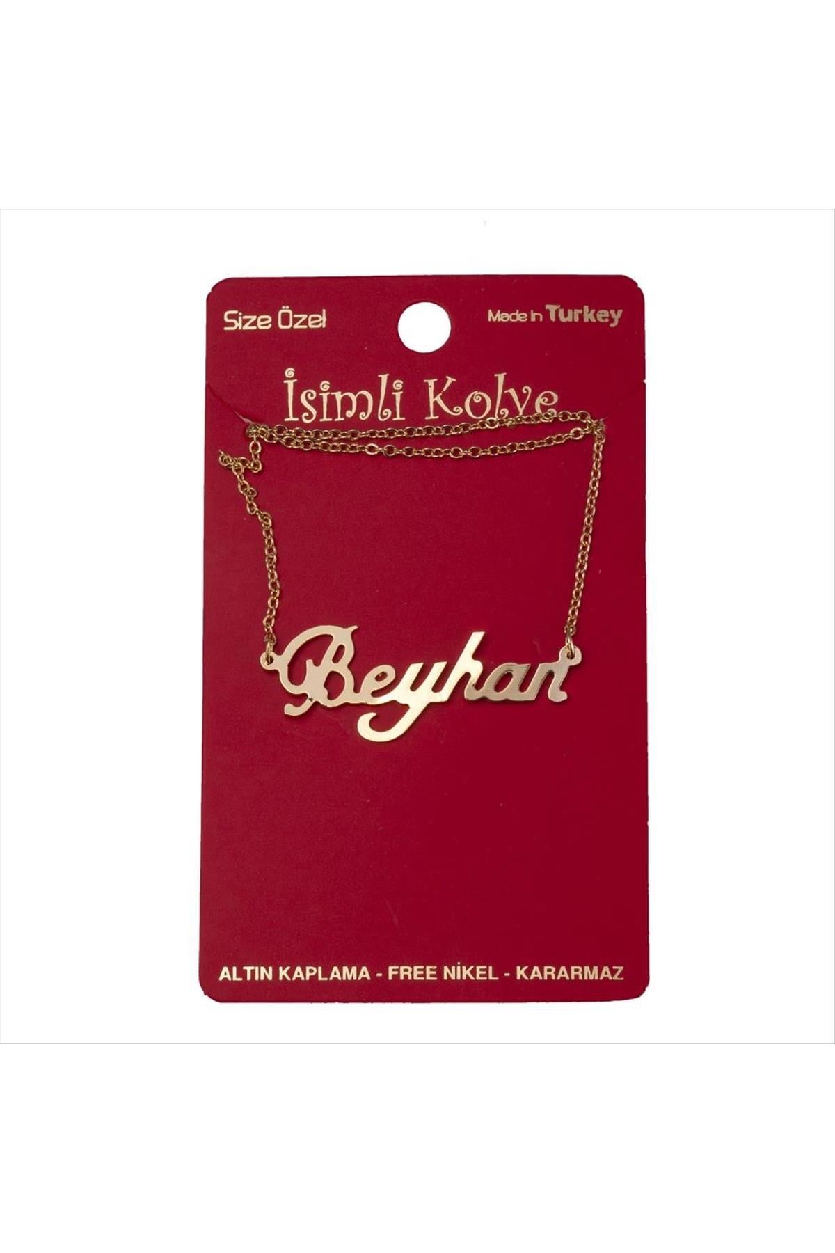 Beyhan isimli kolye -Sarı