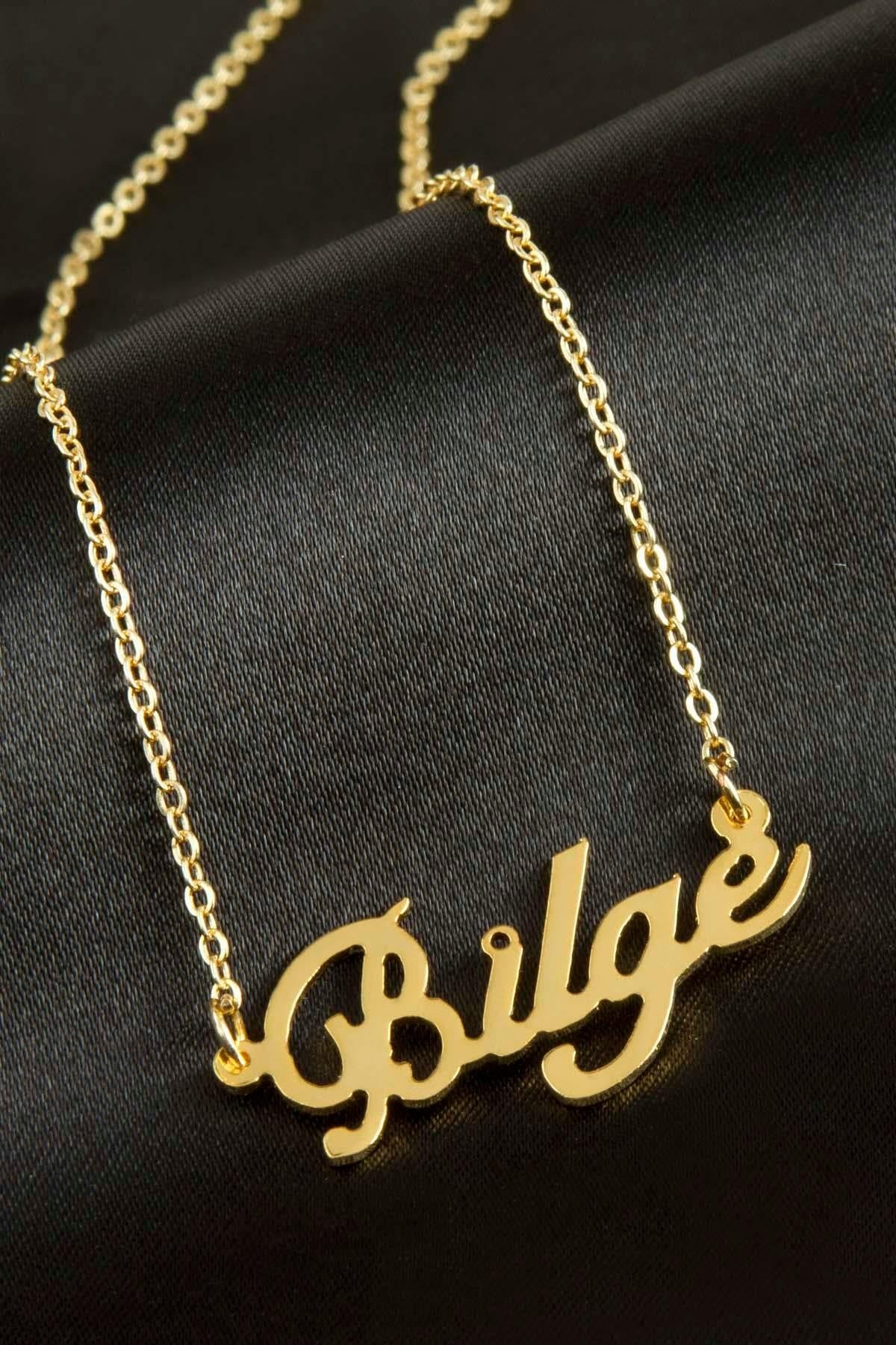 Bilge isimli kolye (Kişiye Özel)