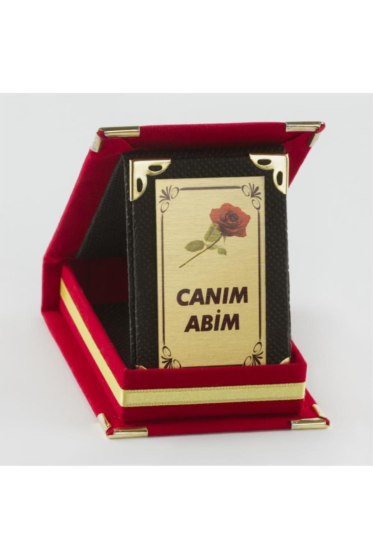 Canım Abim Plaketi-Kırmızı