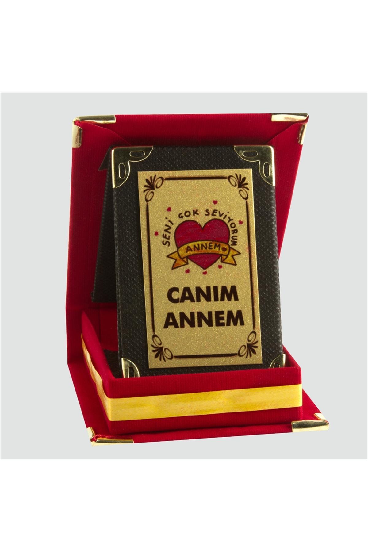 Canım Annem Plaketi-Kırmızı