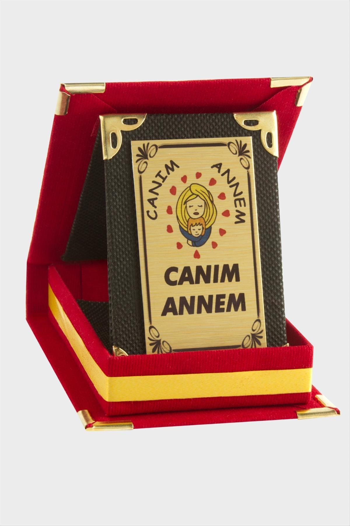 Canım Annem Plaketi-Kırmızı