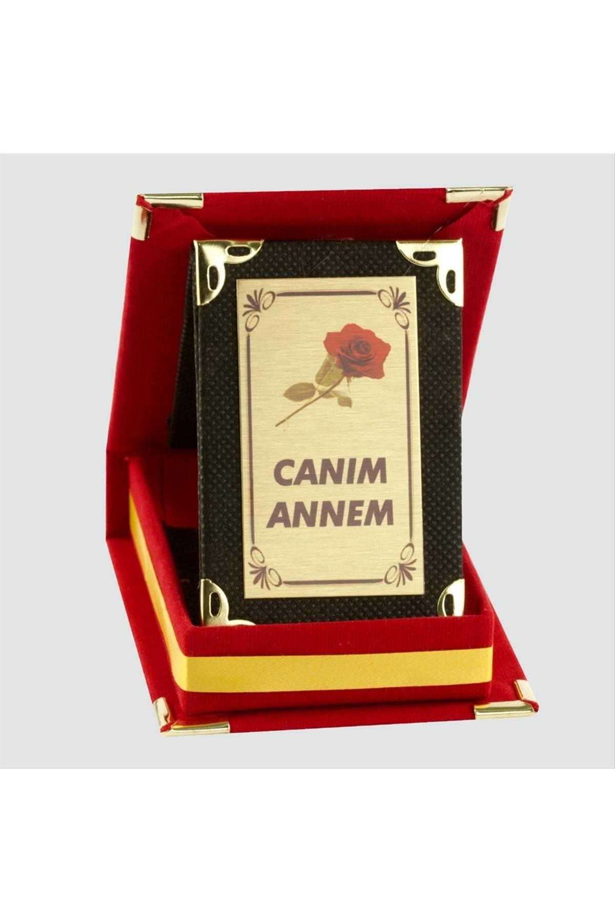 Canım Annem Plaketi-Kırmızı