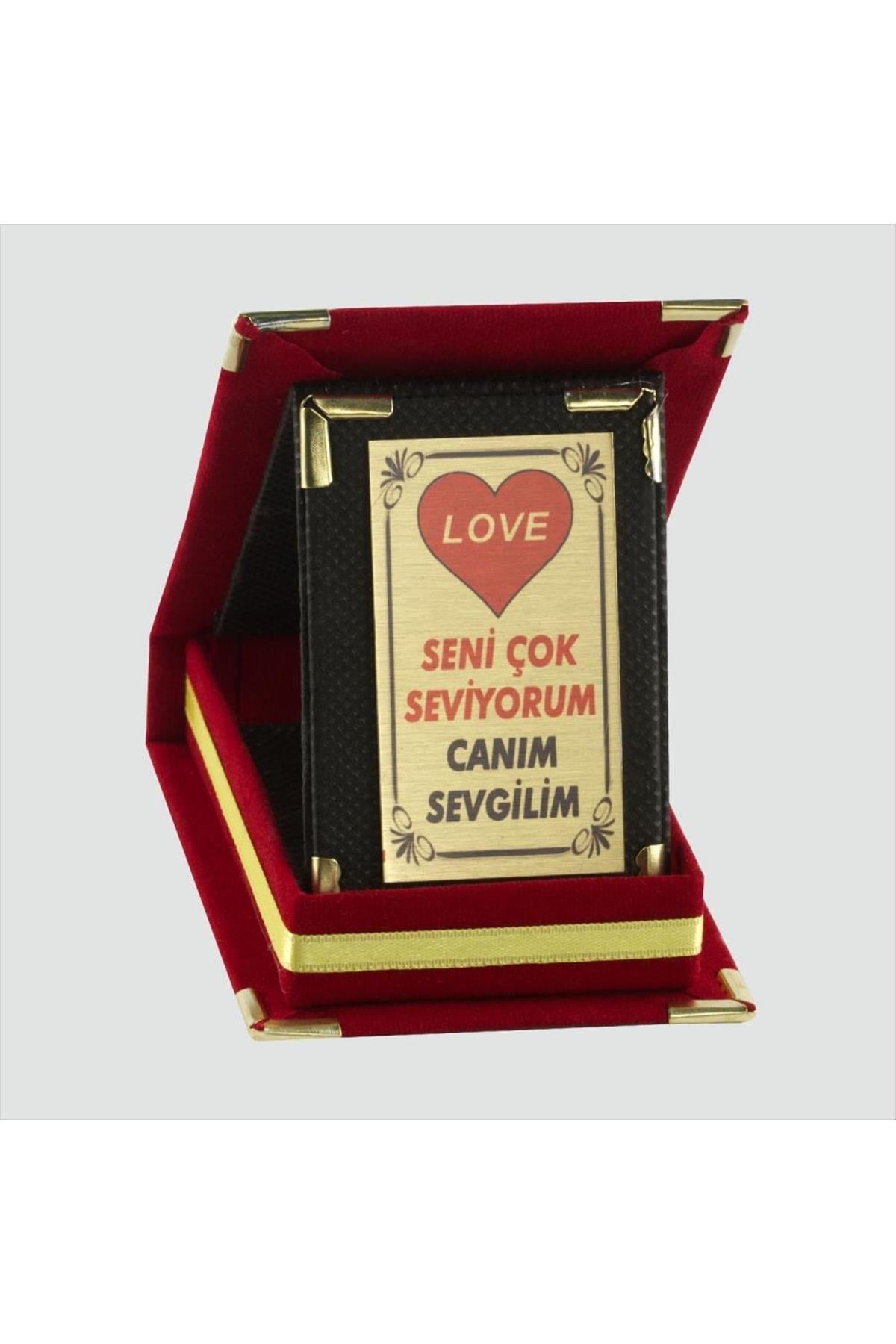 Canım Sevgilim Plaketi-Kırmızı