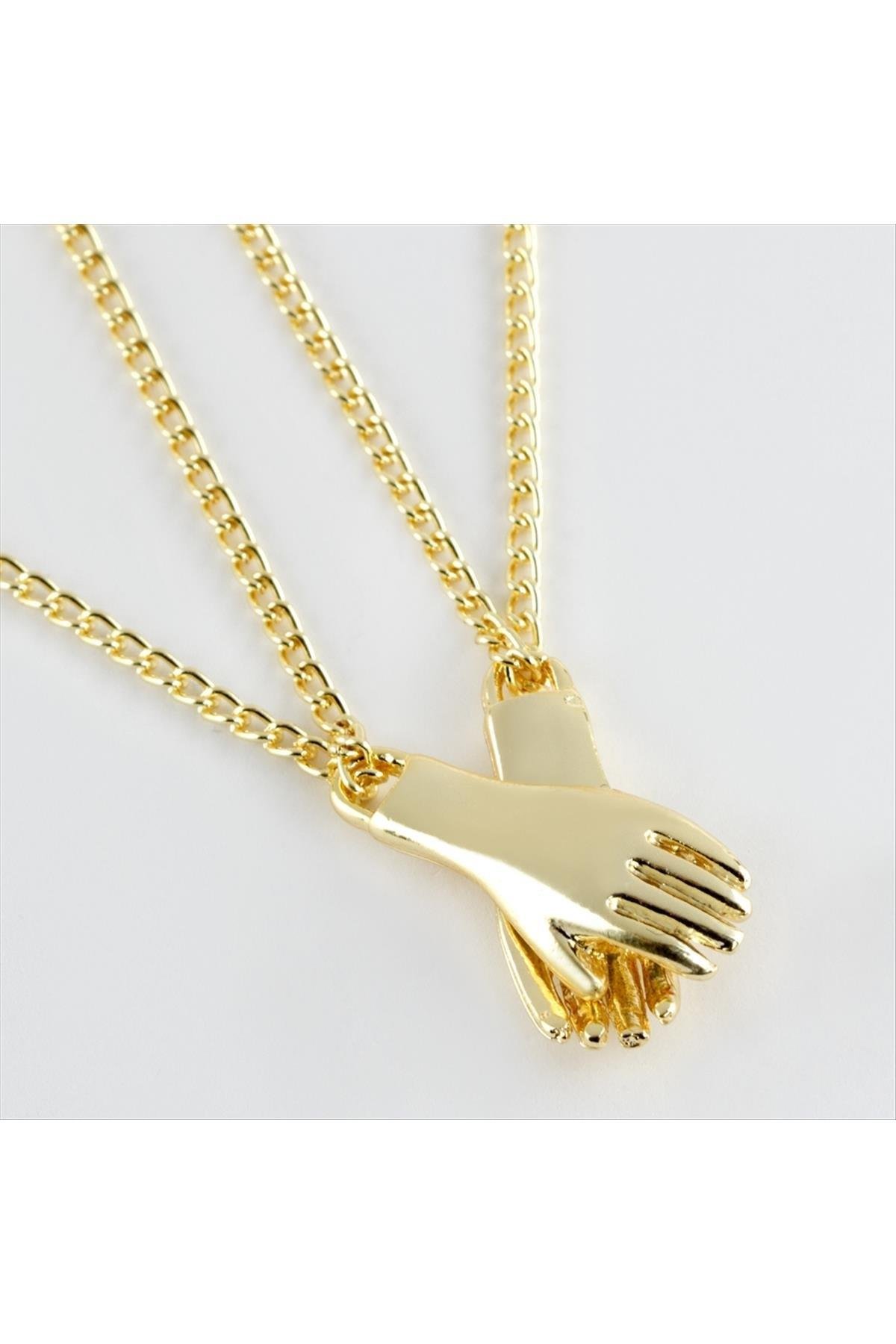 Çift El Figürlü Kolye