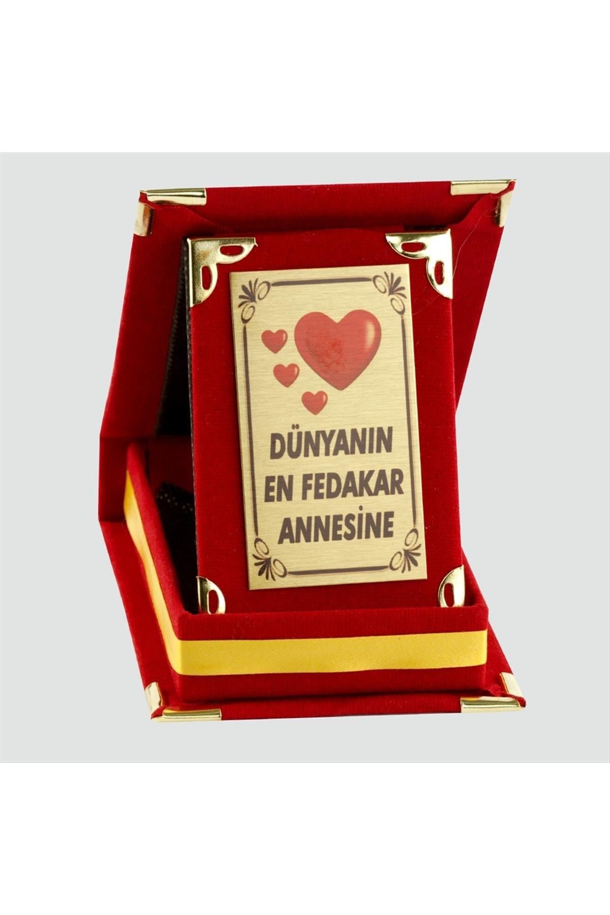 Dünyanın En Fedakar Annesine Plaketi-Kırmızı