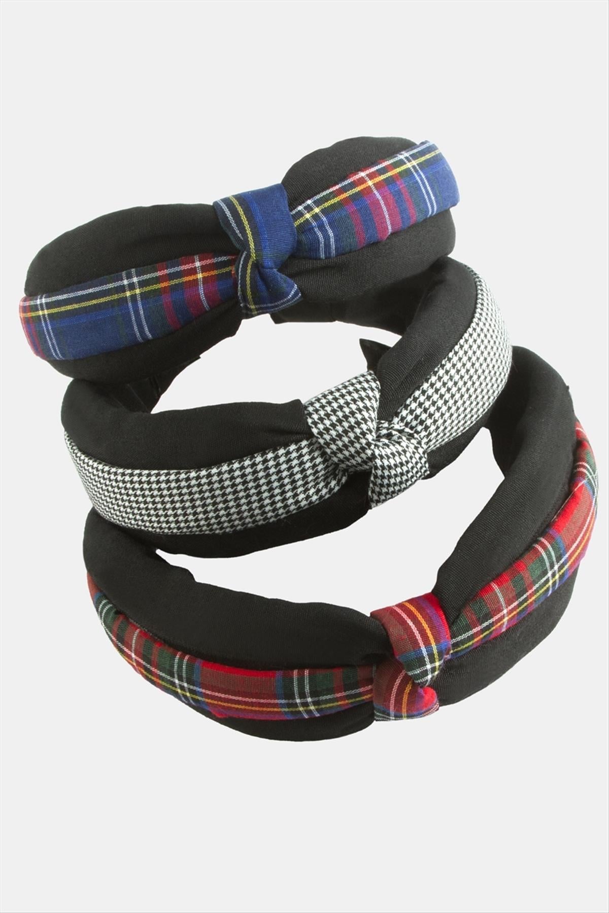 Ekose Desenli Fiyong Taç