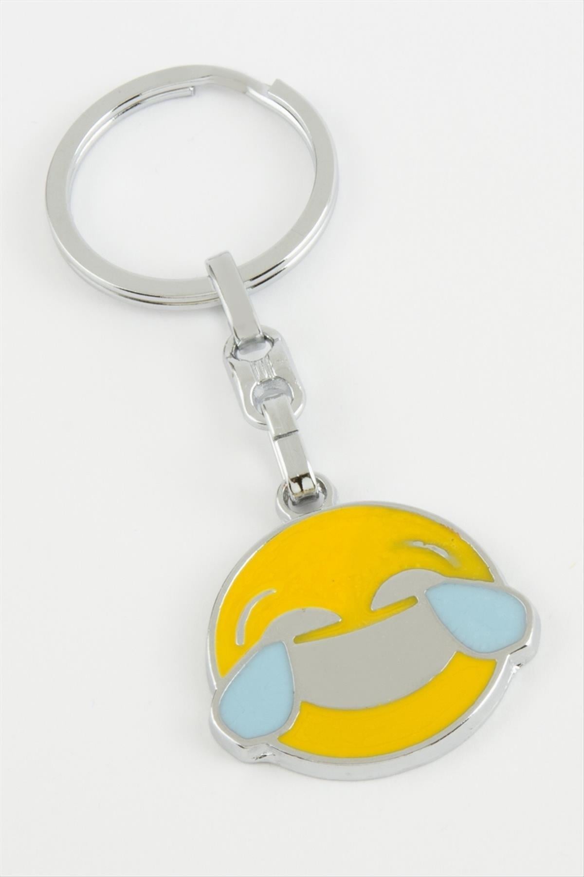 Emoji Metal Anahtarlık-Sarı
