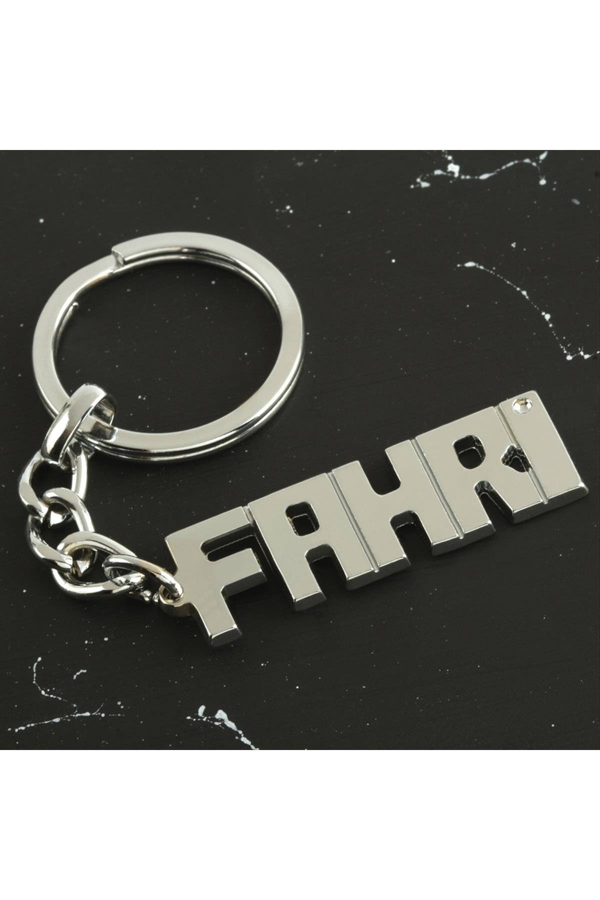 Fahri İsimli Anahtarlık-