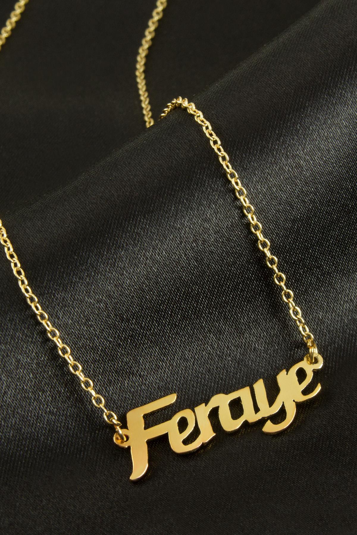 Feraye isimli kolye -Sarı