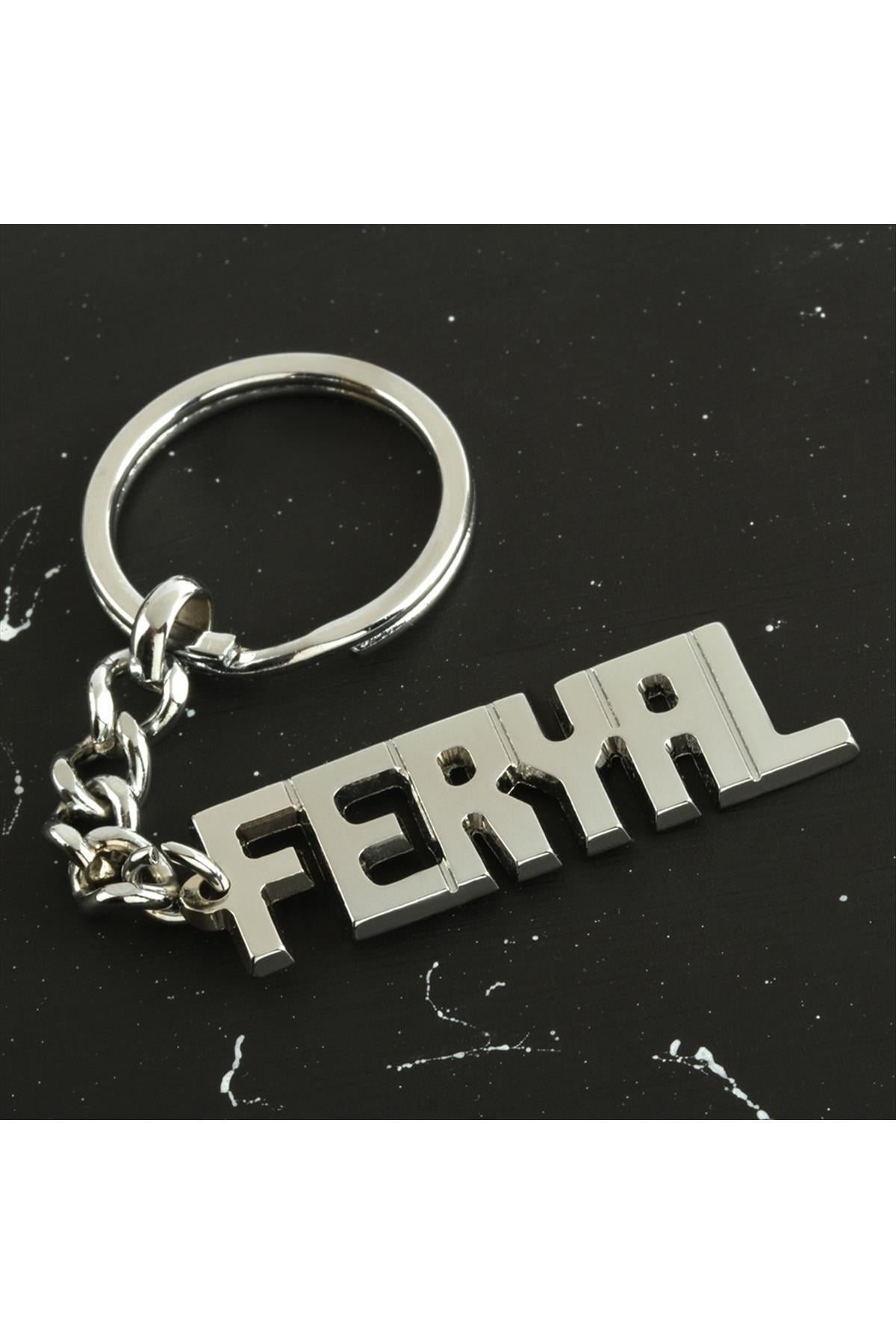 Feryal İsimli Anahtarlık-