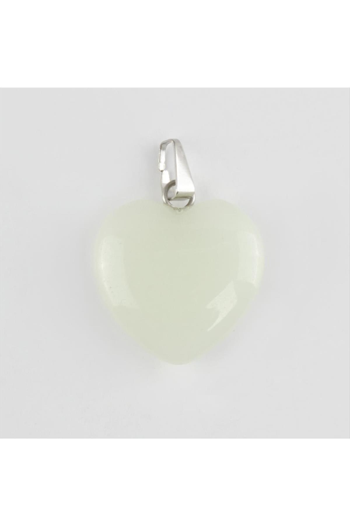 Fosfor Kalpli Doğaltaş Kolye Ucu