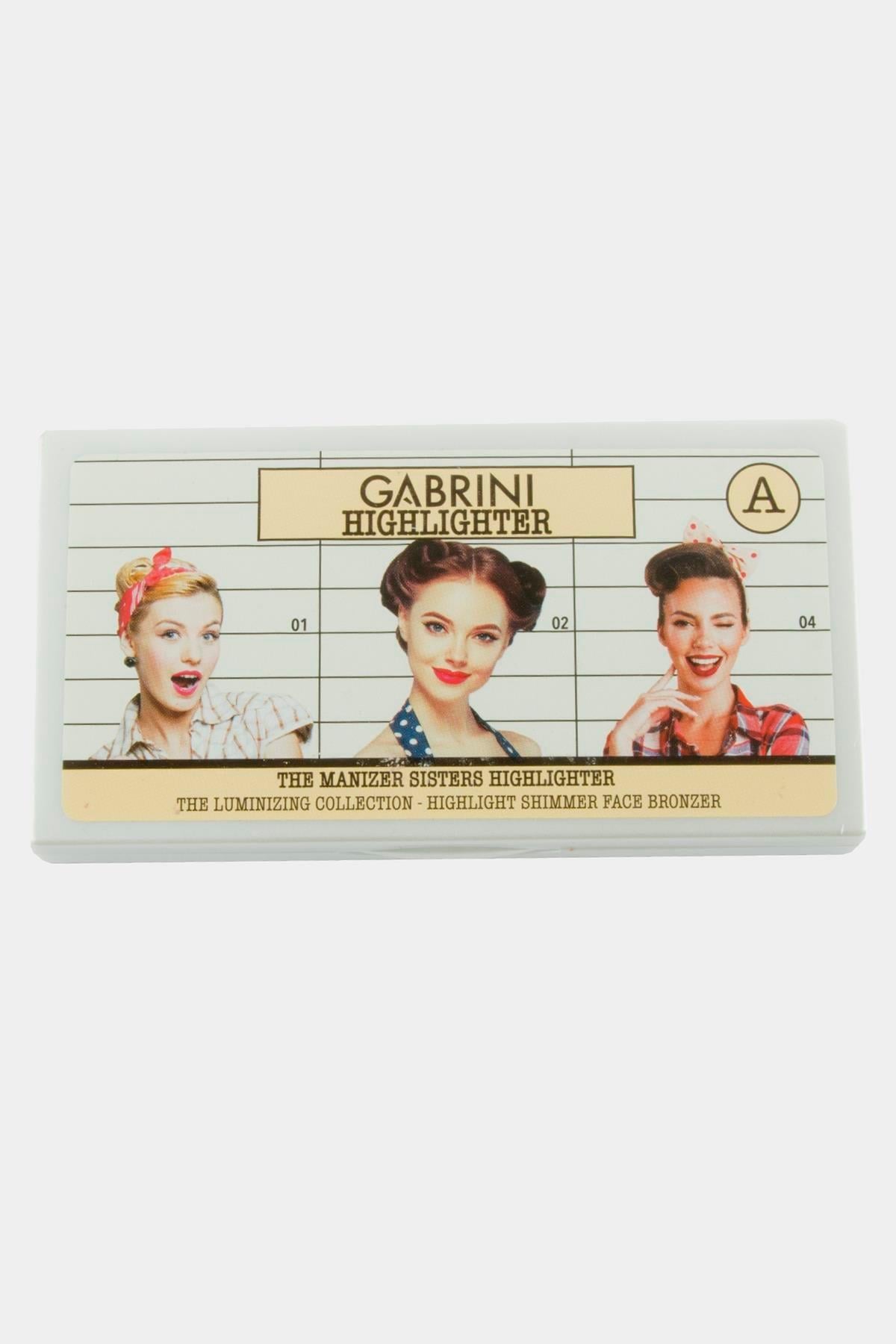 Gabrini 3lü Highlighter Palet Set-2