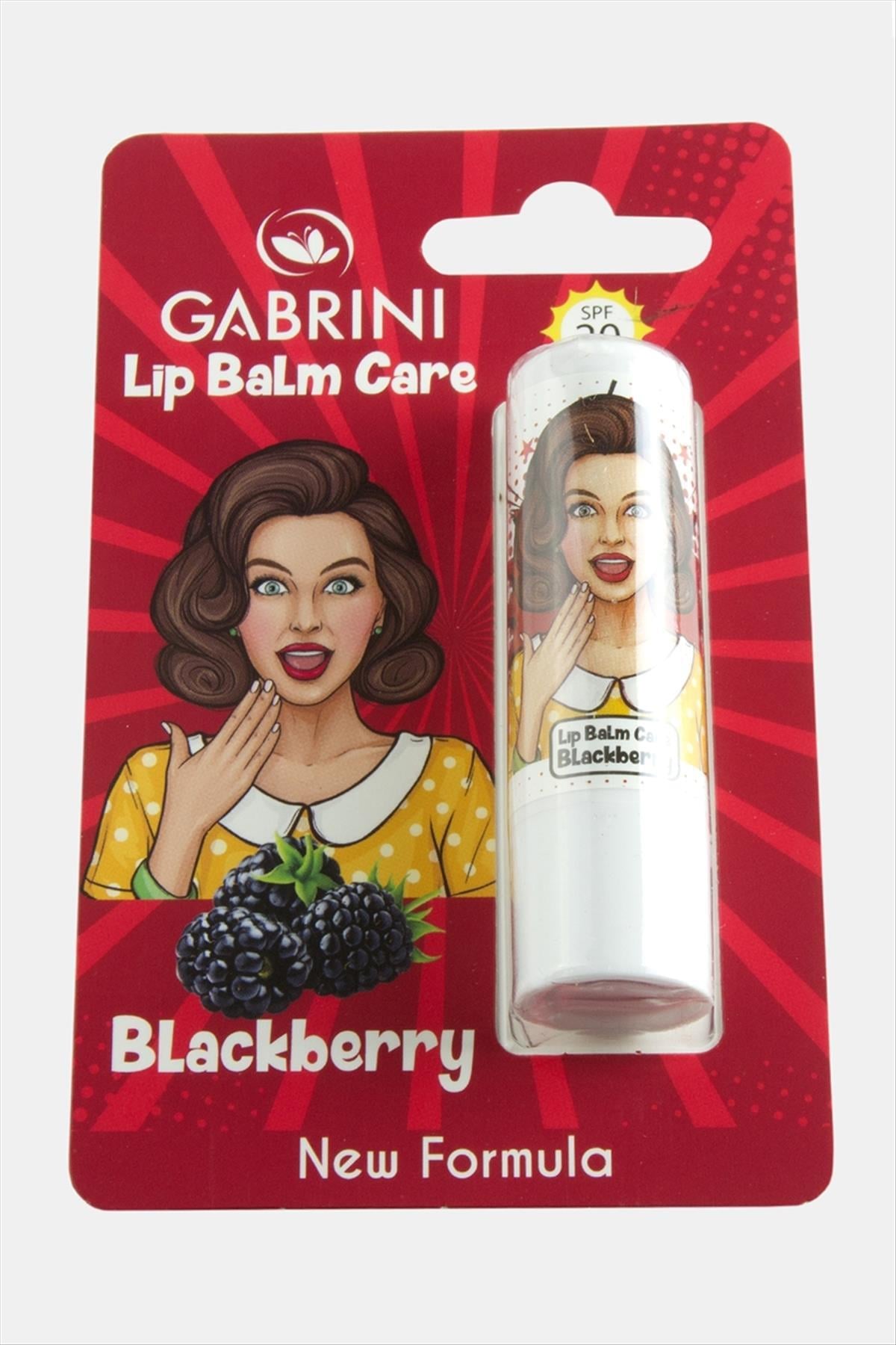 Gabrini Böğürtlen Dudak Nemlendirici - Kırmızı