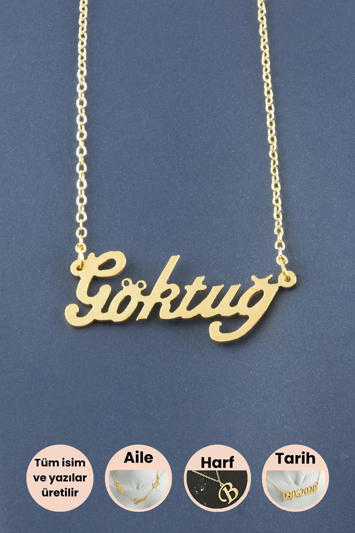 Göktuğ İsimli Kolye