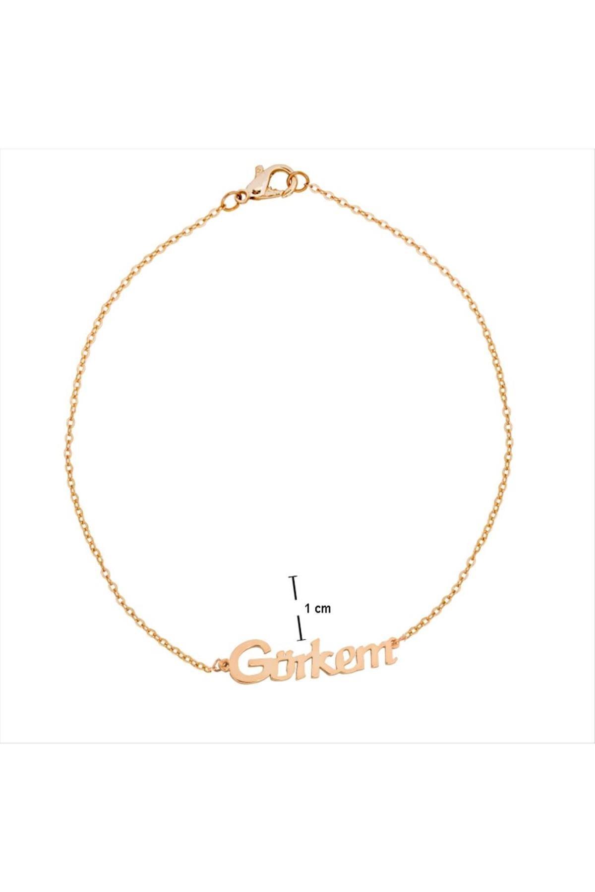 Görkem isimli kolye -Sarı