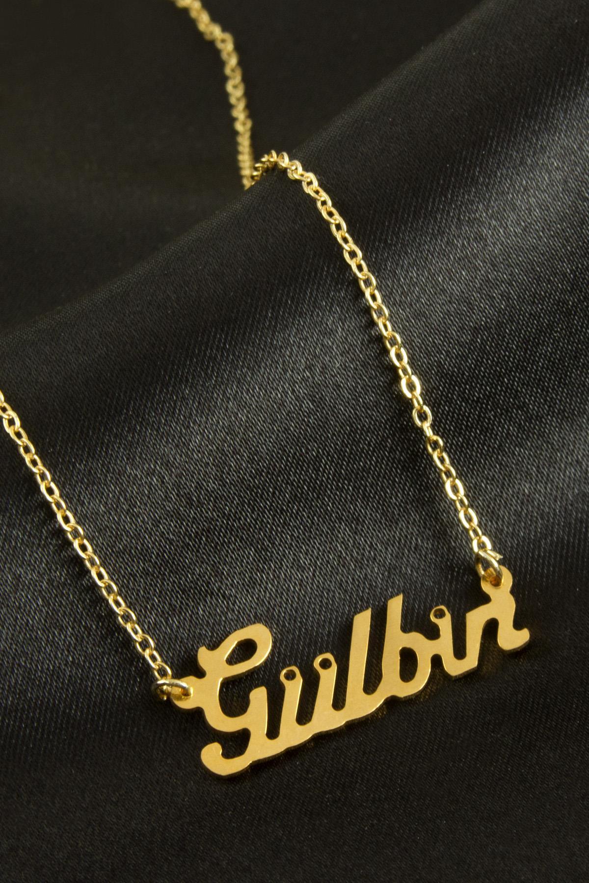 Gülbin İsimli Kolye (Kişiye Özel)