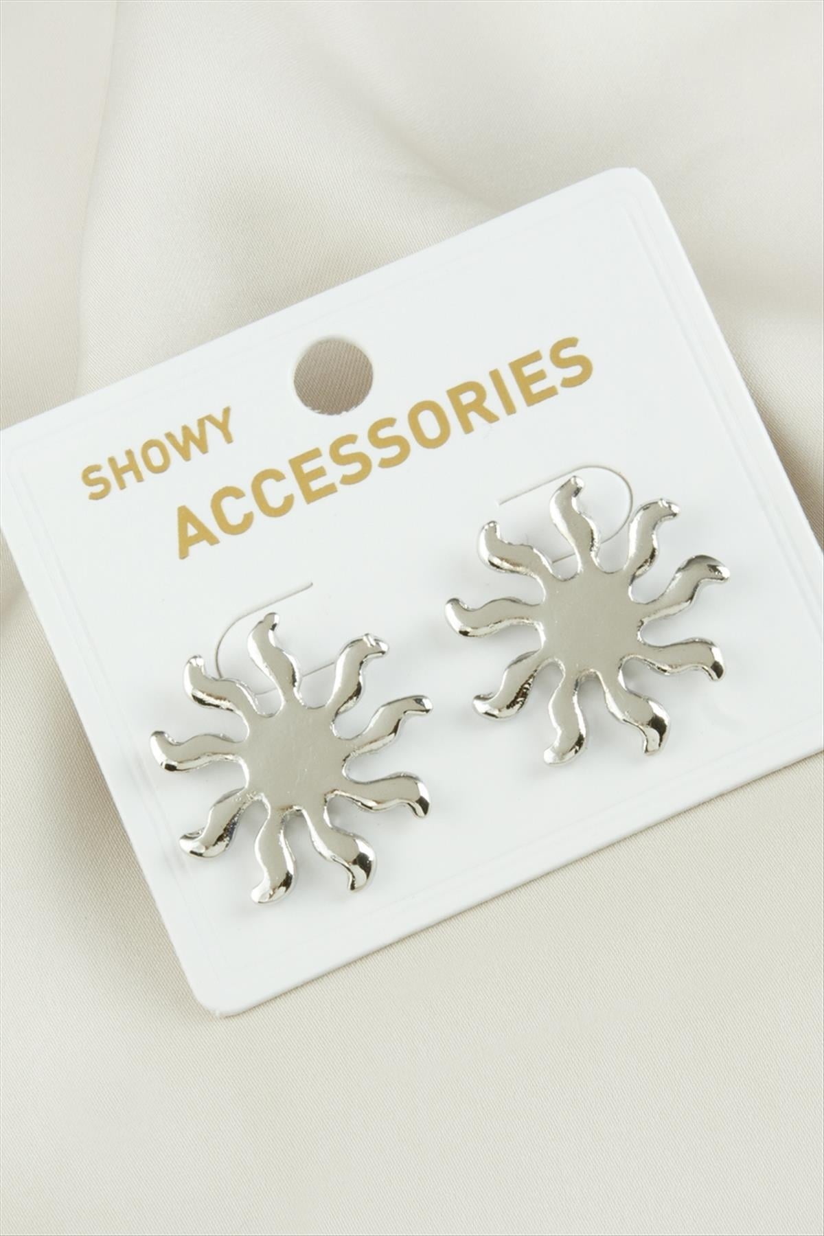 Güneş Yeni Sezon Metal Küpe