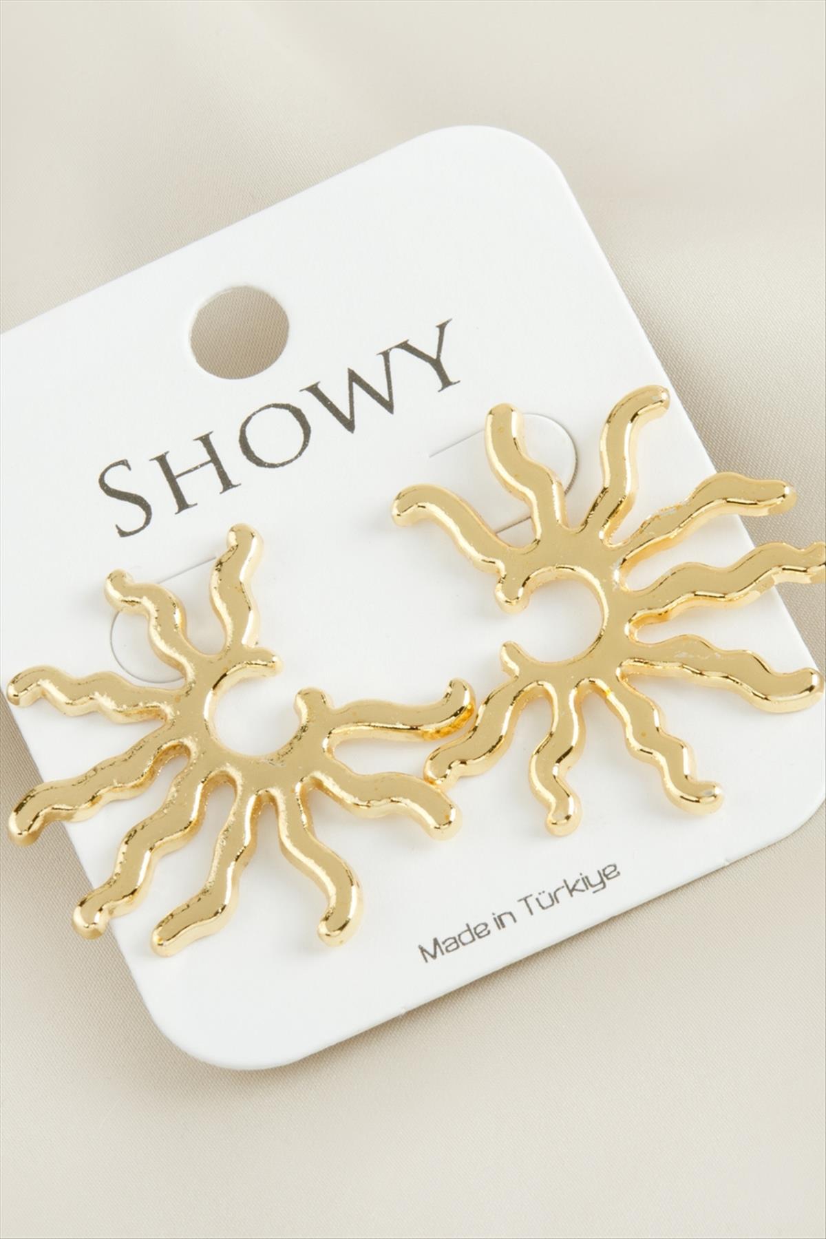 Güneş Yeni Sezon Metal Küpe