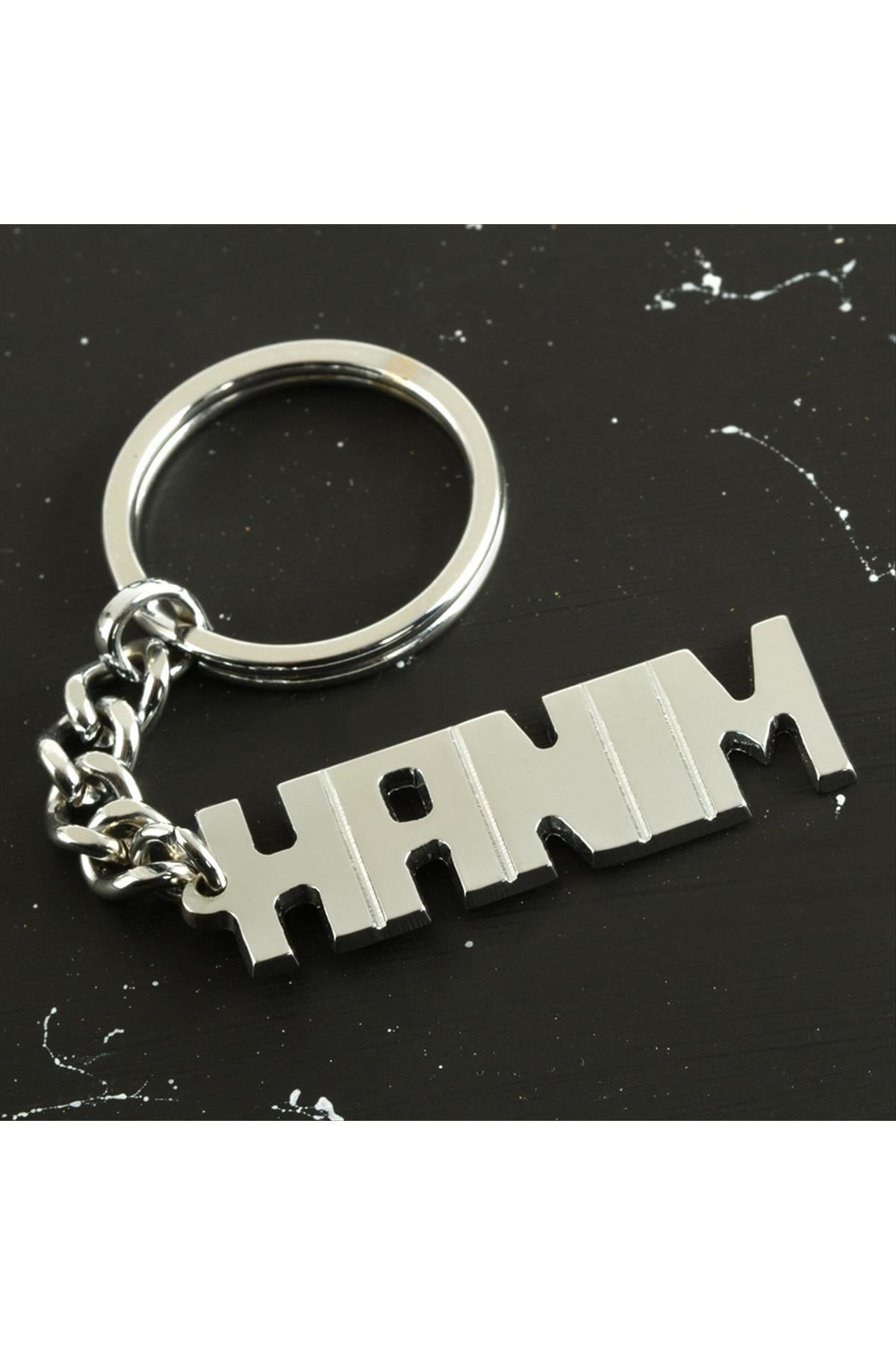 Hanım İsimli Anahtarlık-