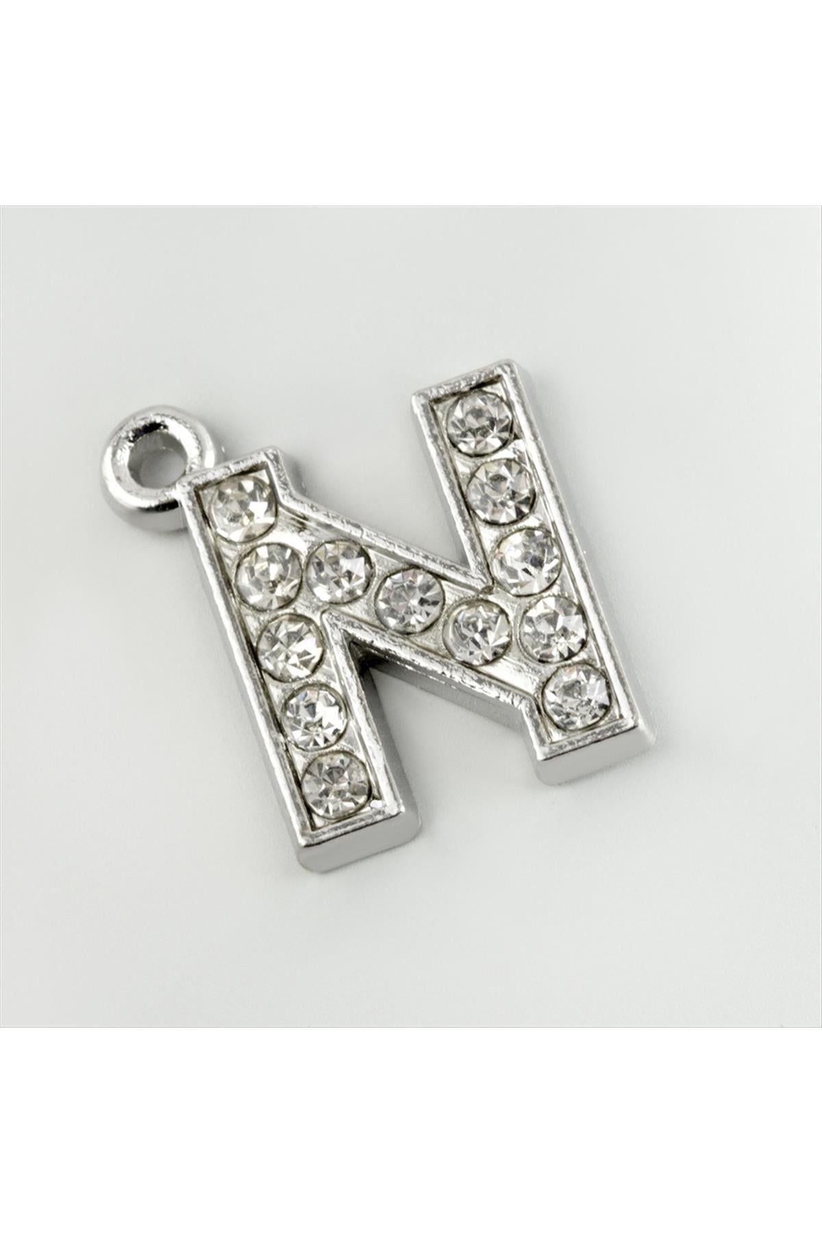 Harf Kolye Ucu 1,5 cm-N