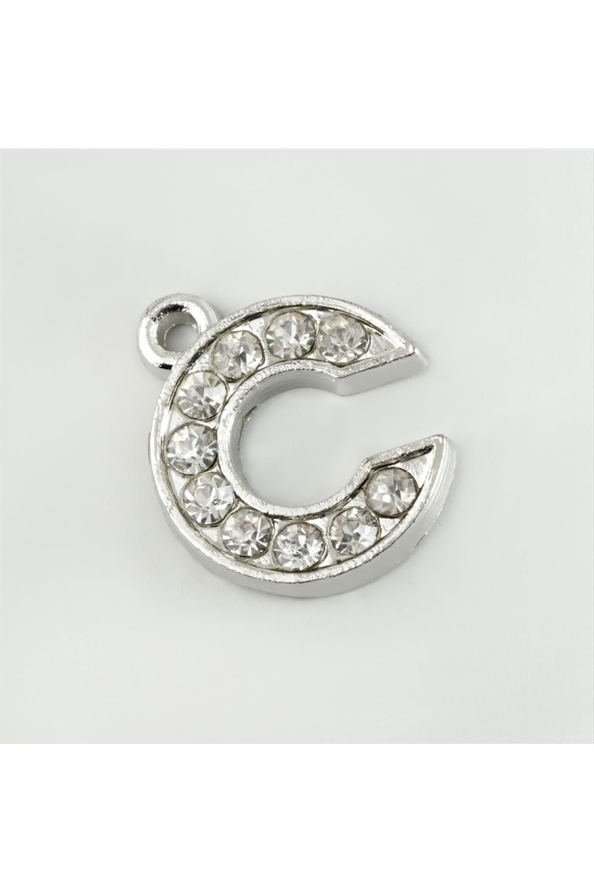 Harf Kolye Ucu 1,5 cm-C