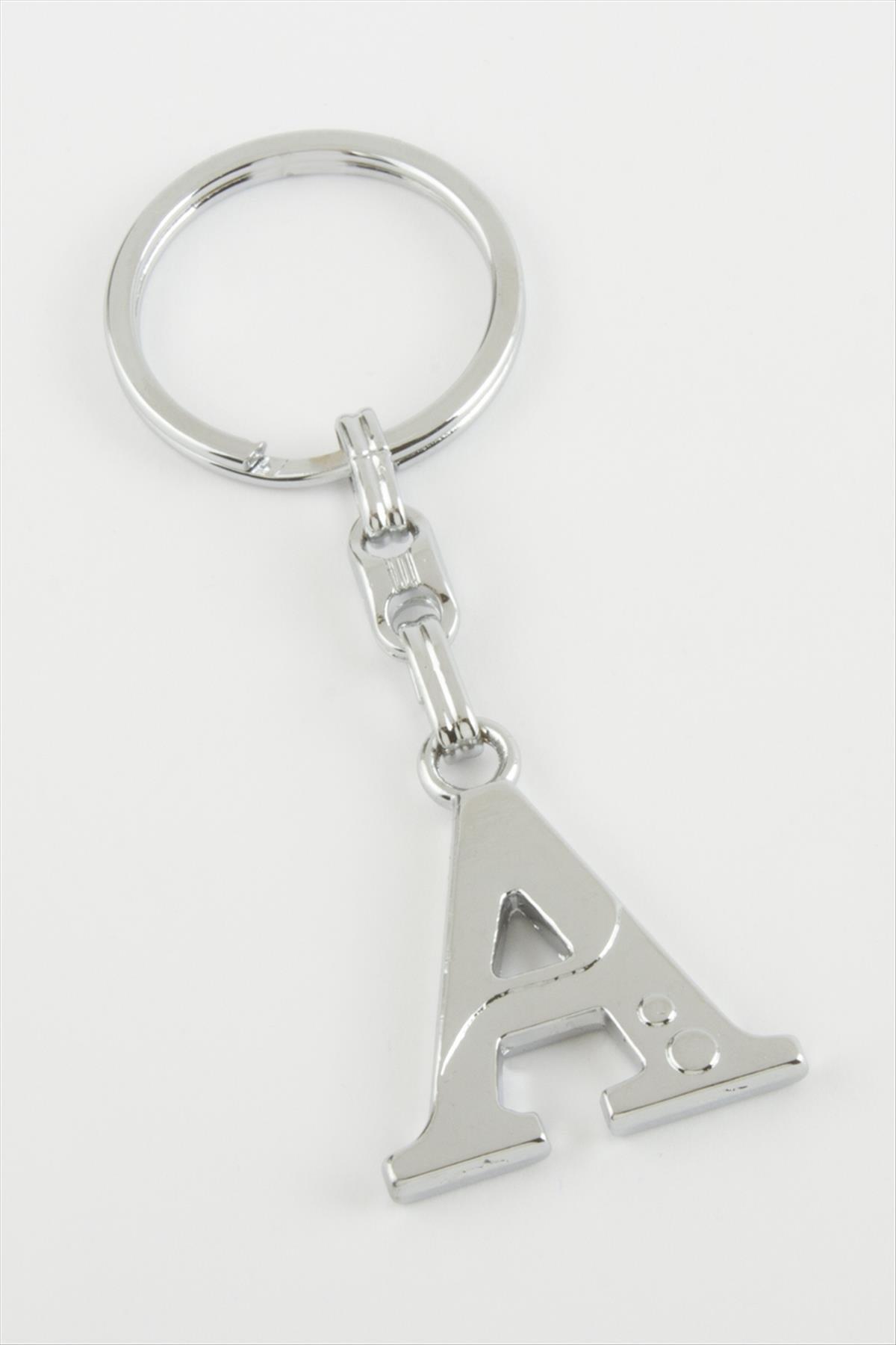 Harfli Metal Anahtarlık