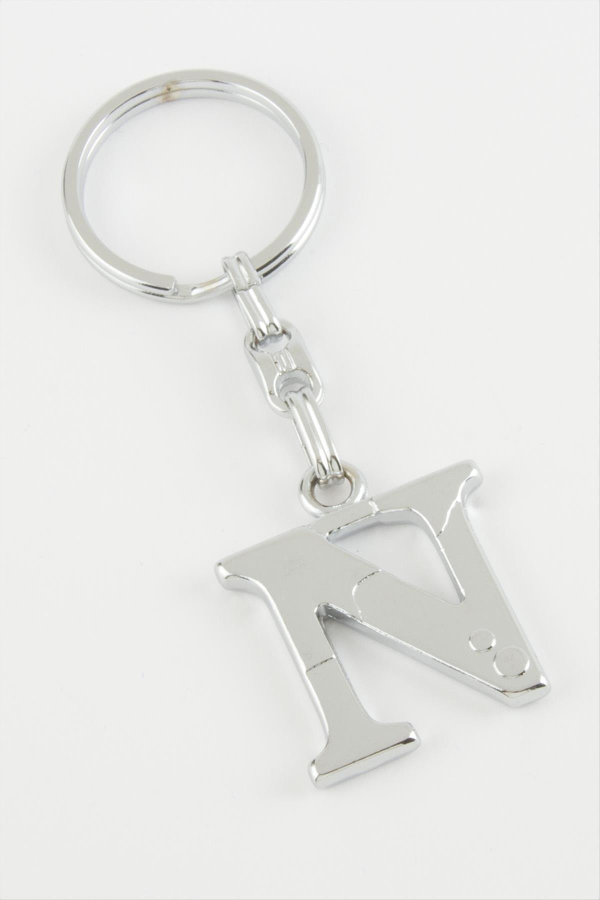 Harfli Metal Anahtarlık