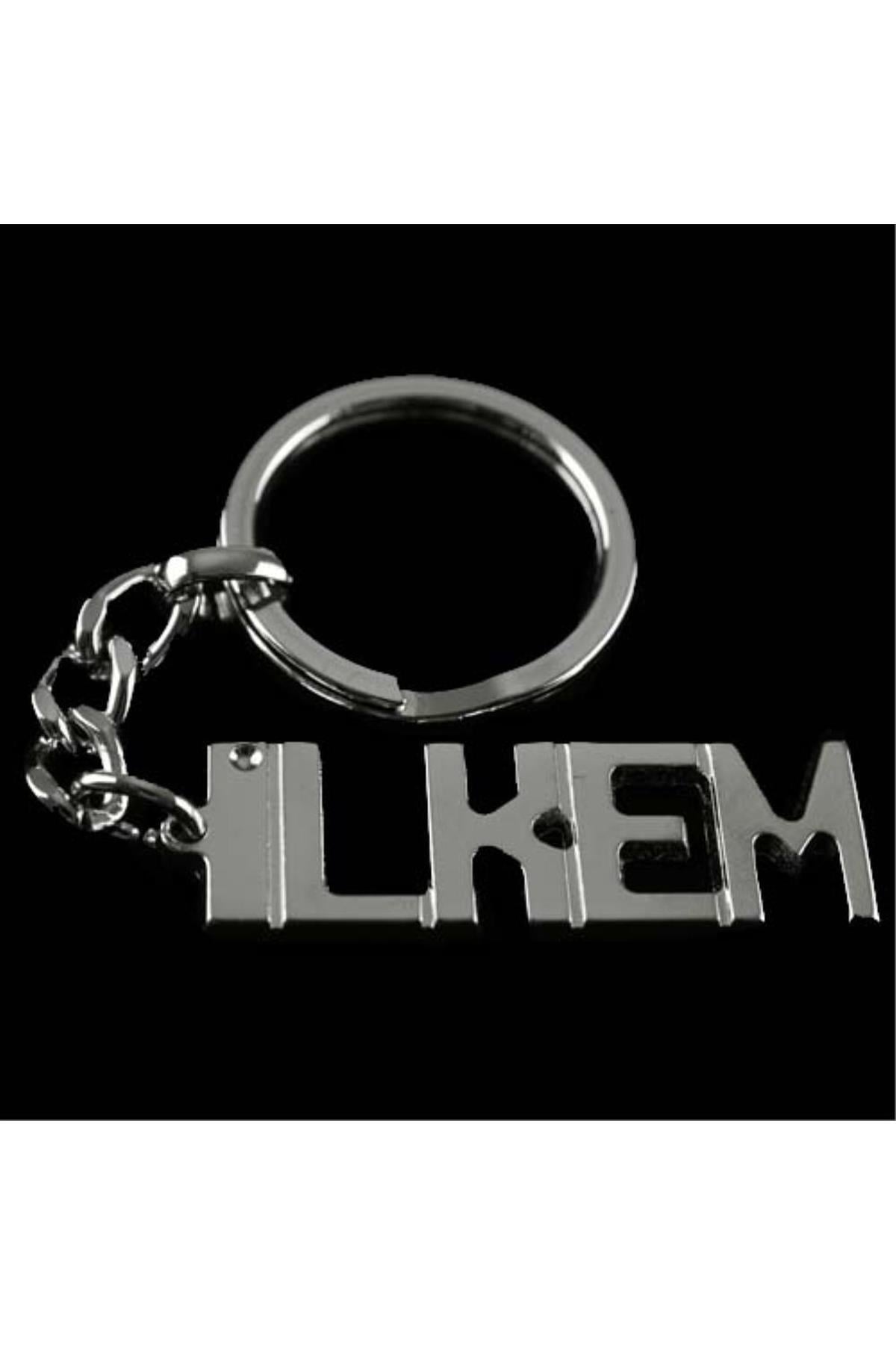 İlkem İsimli Anahtarlık-