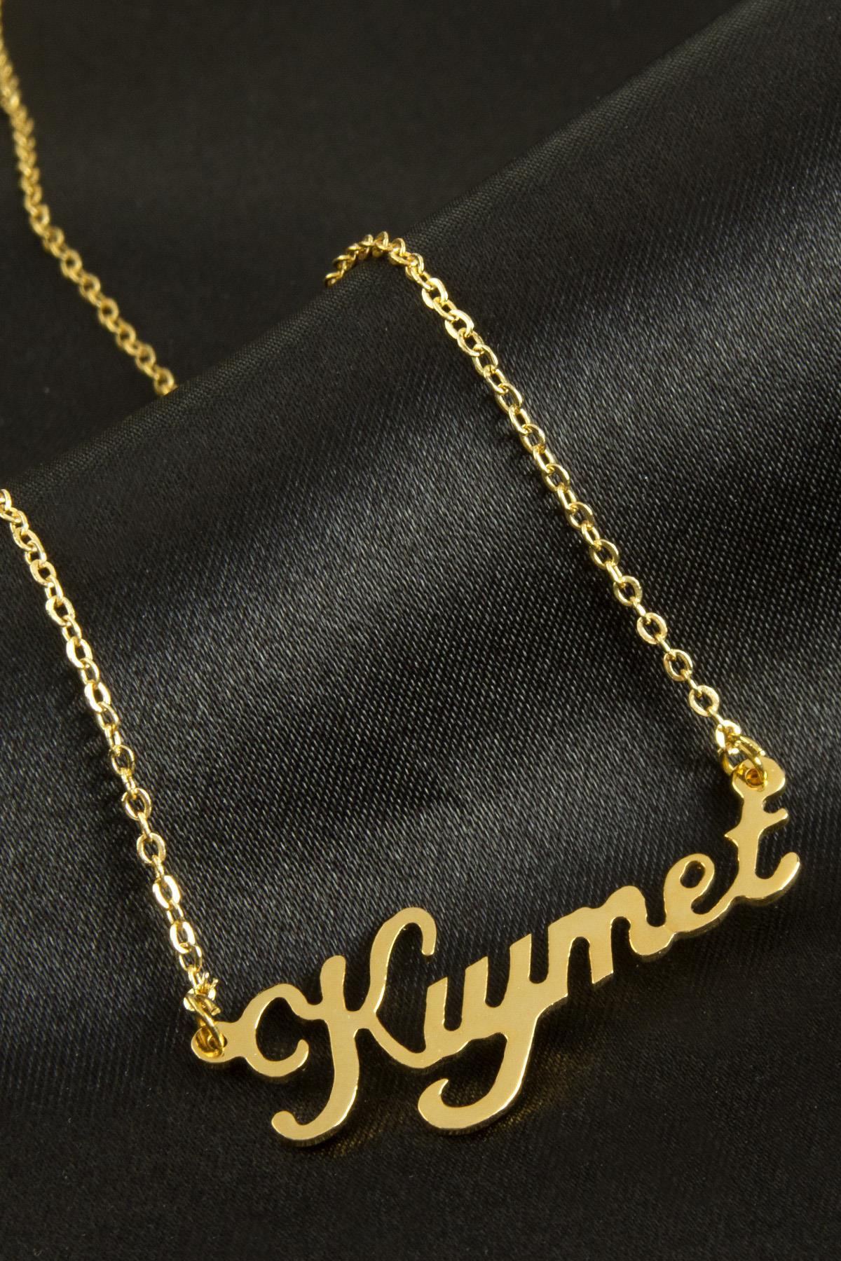 Kıymet isimli kolye (Kişiye Özel)
