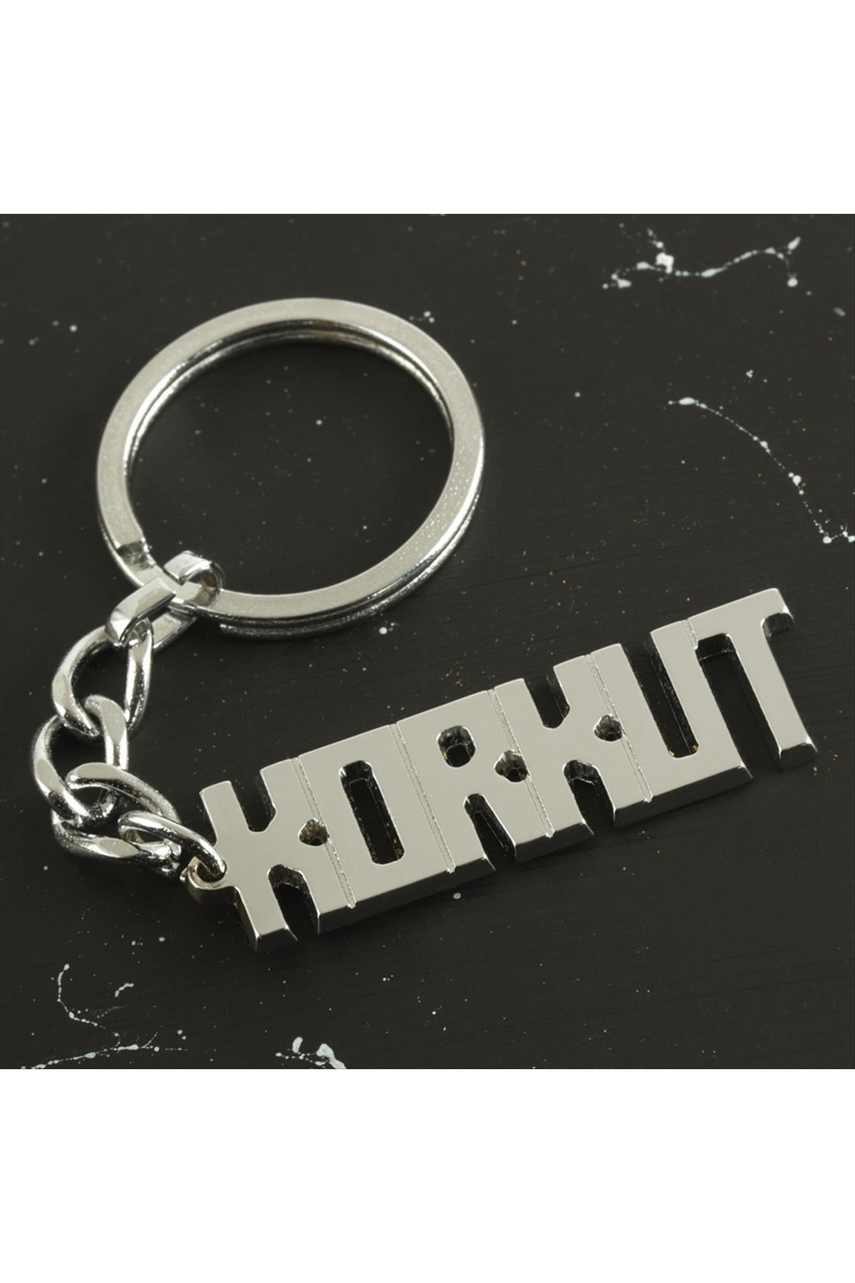 Korkut İsimli Anahtarlık-