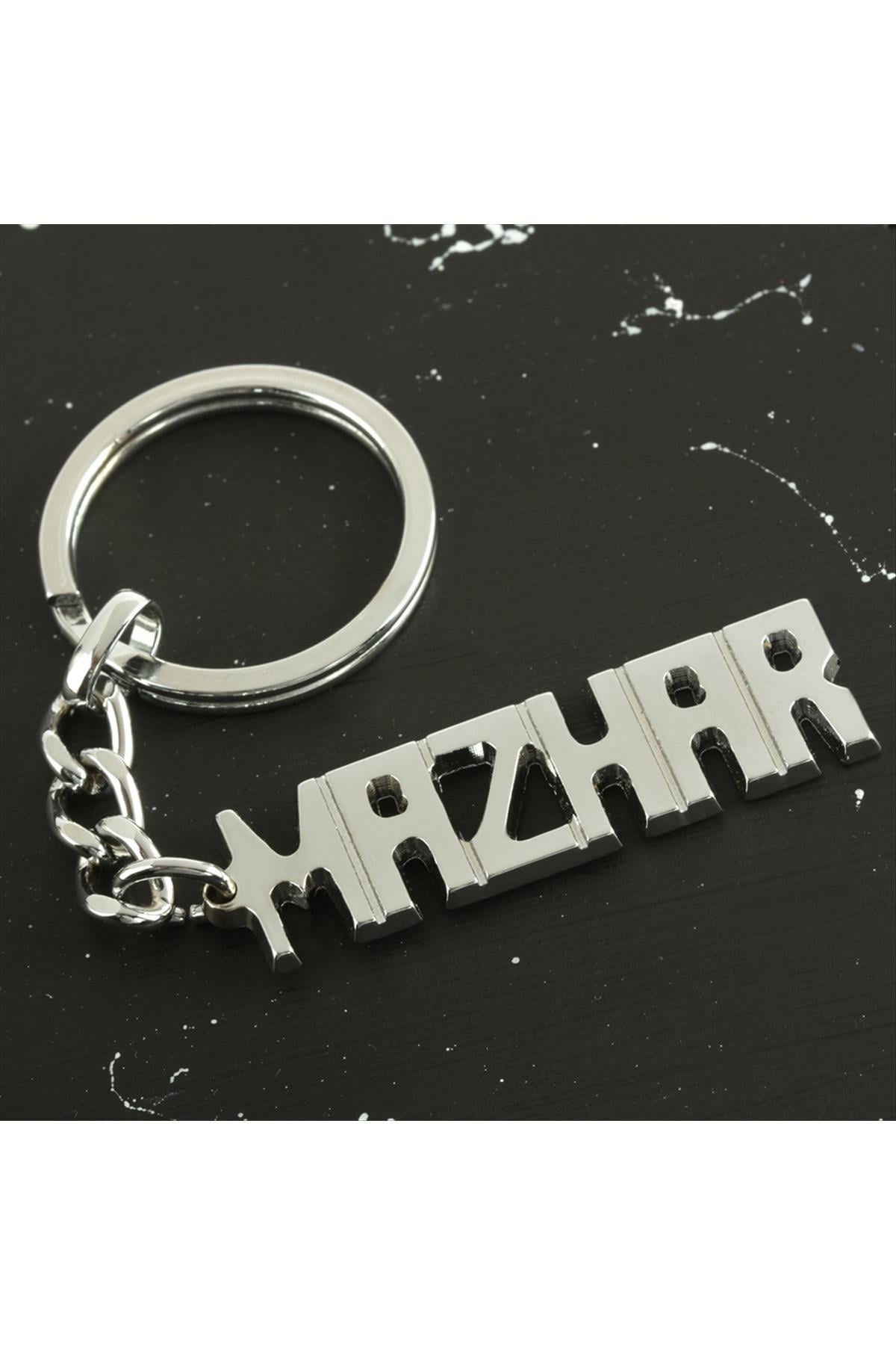 Mazhar İsimli Anahtarlık-