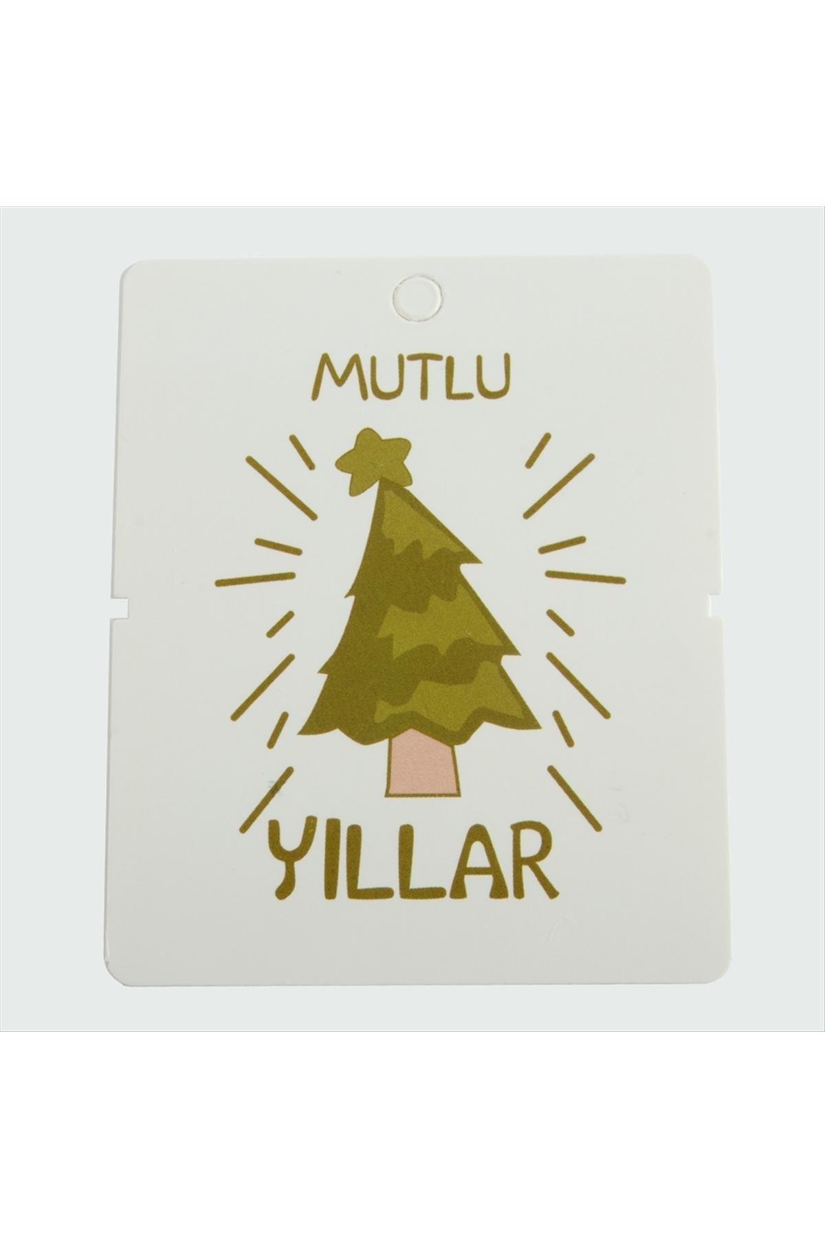 Mutlu Yıllar Bileklik Kartı 200 Adet