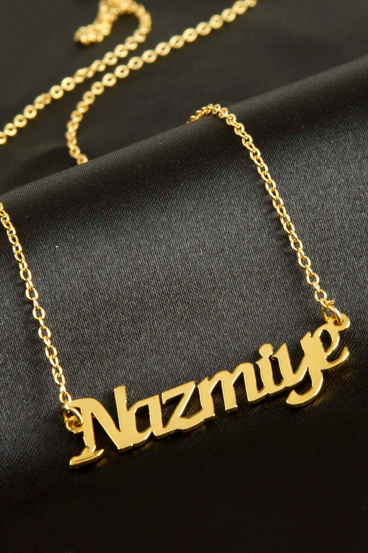 Nazmiye isimli kolye -Sarı