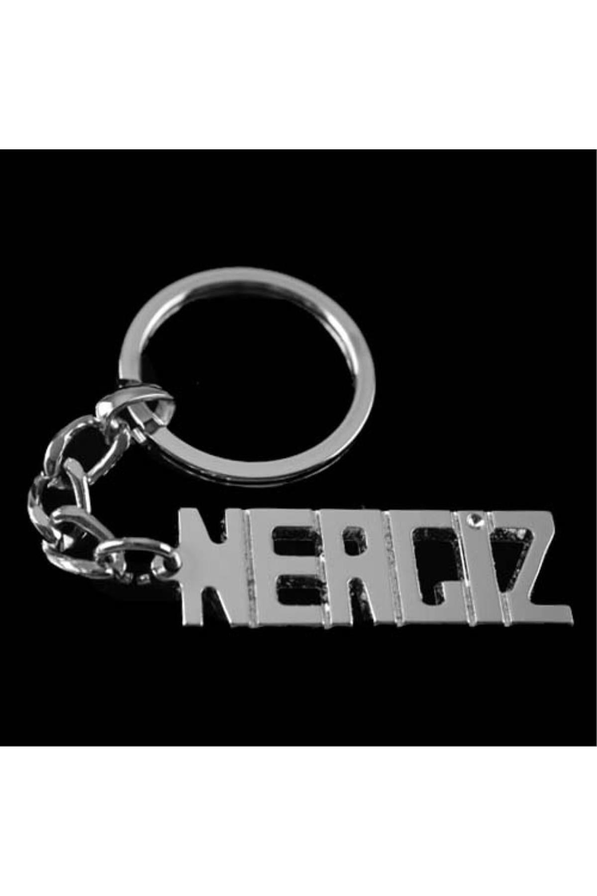 Nergiz İsimli Anahtarlık-