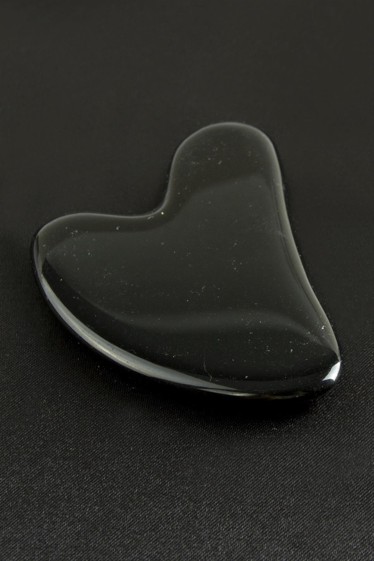 Onix Doğaltaş Kalp Yüz Masaj Aleti