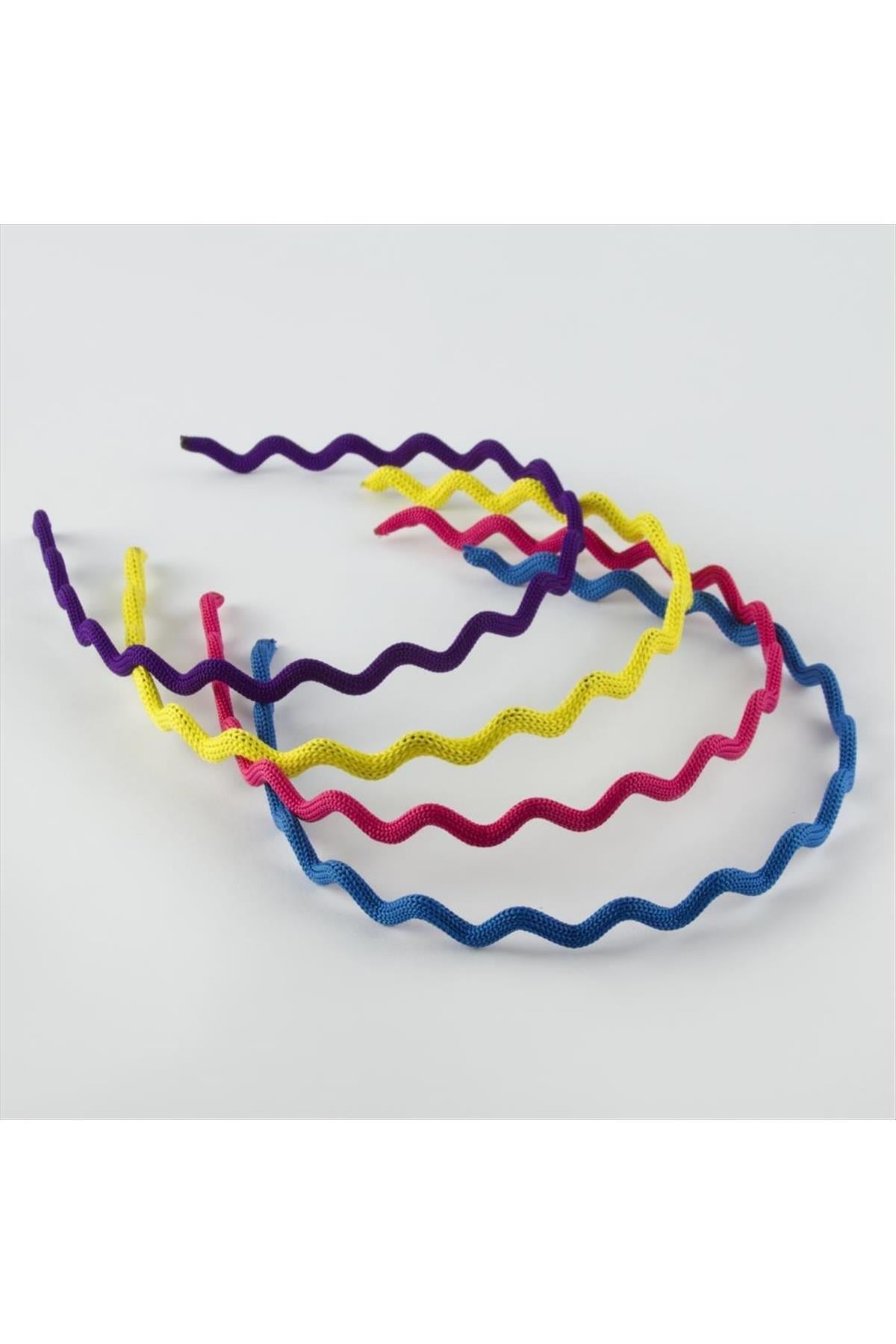 Örgülü Zikzak Metal Taç