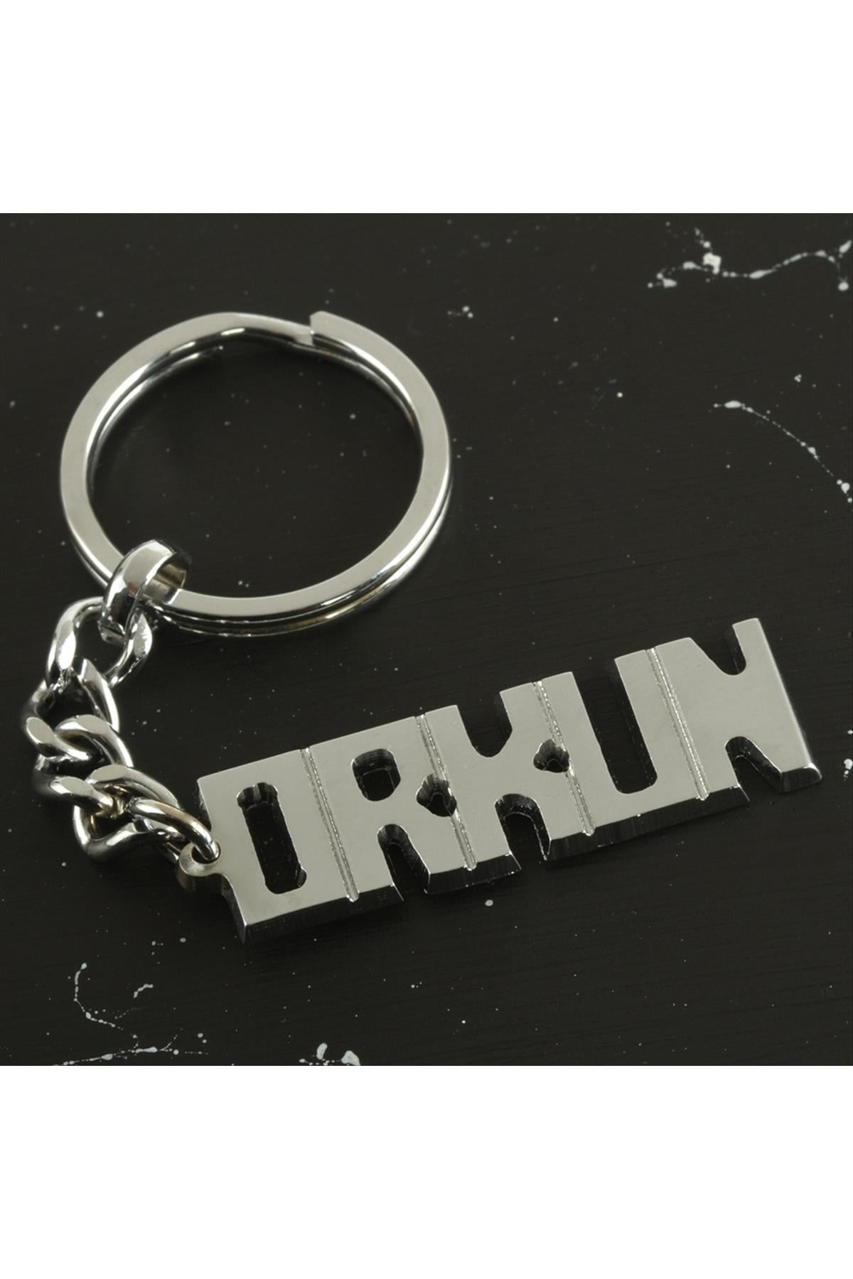 Orkun İsimli Anahtarlık-