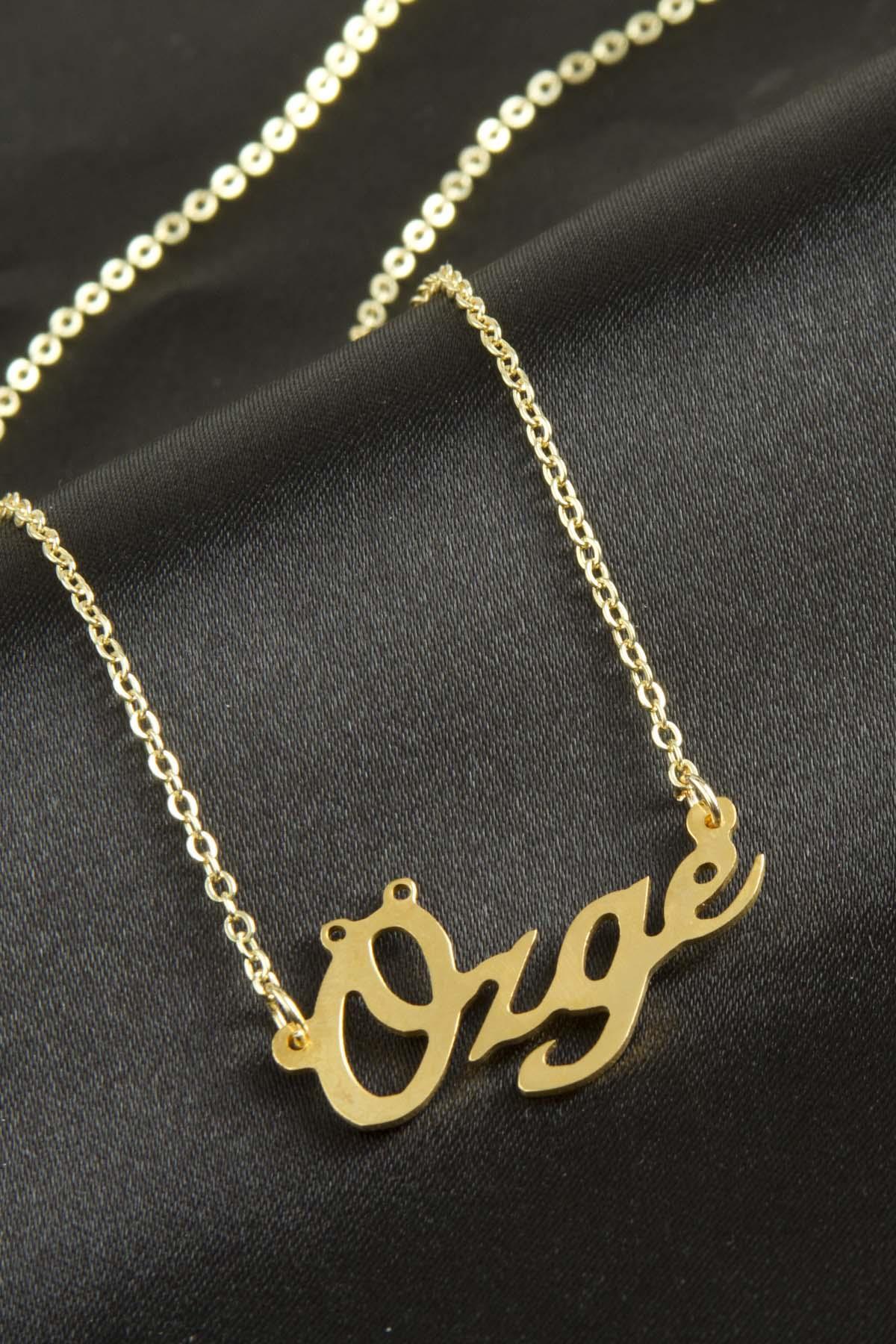 Özge isimli kolye (Kişiye Özel)