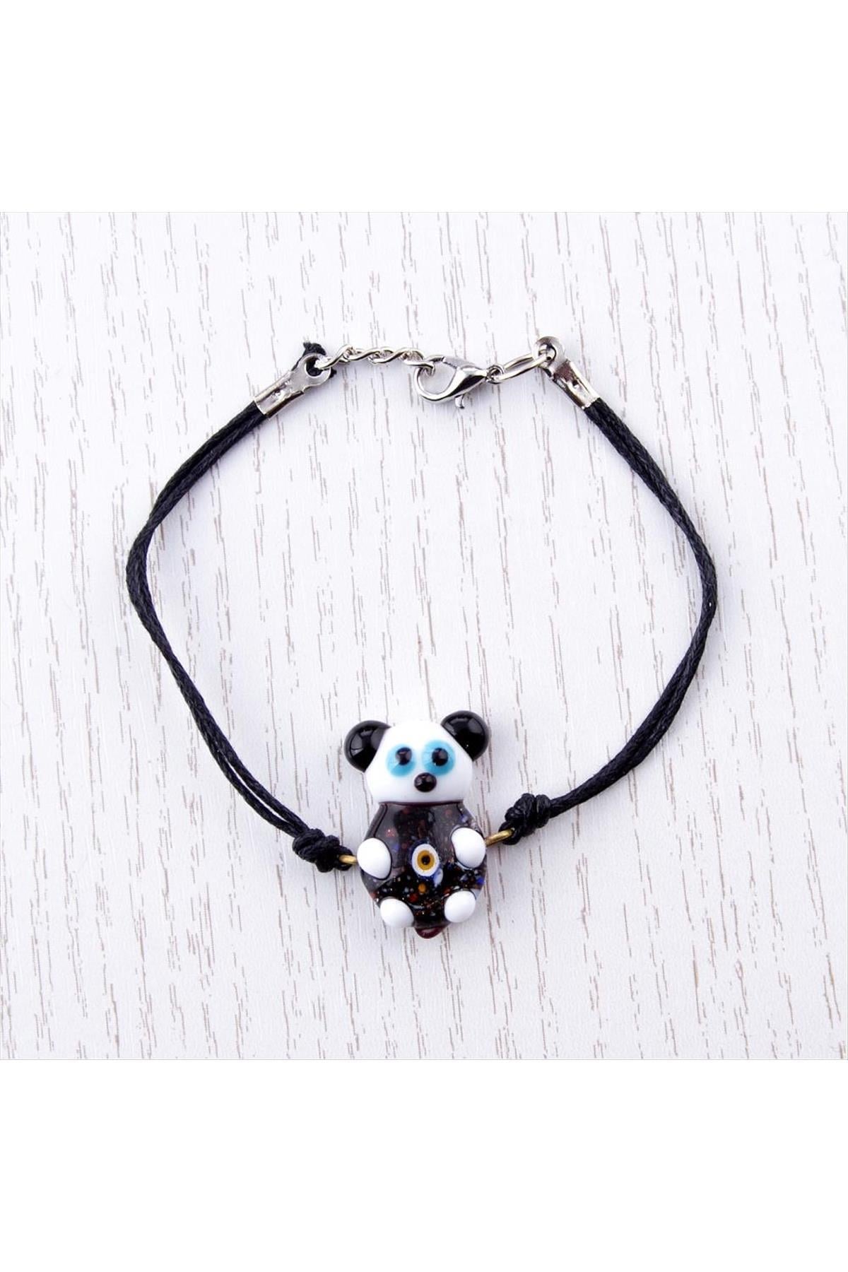 Panda Cam Bileklik-Renkli