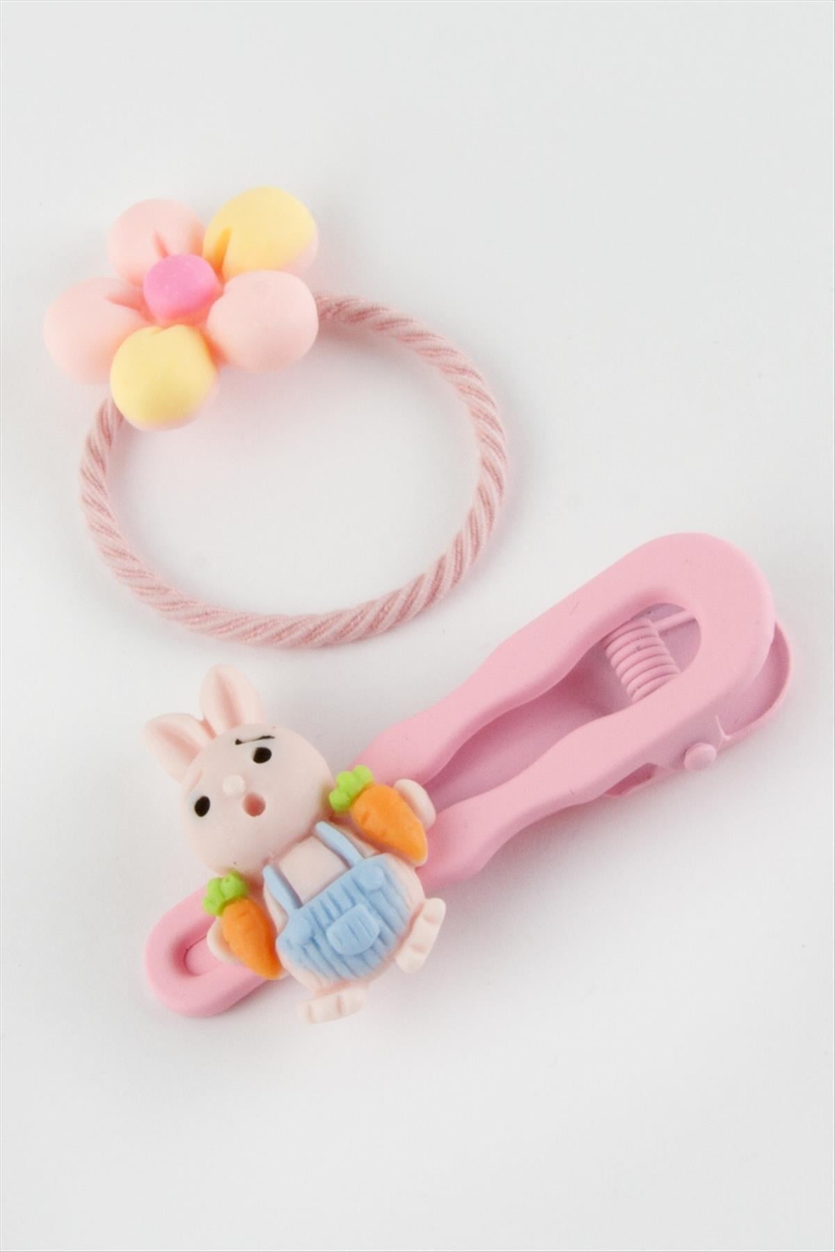 Papatya Pens Lastikli Toka 2 Adet