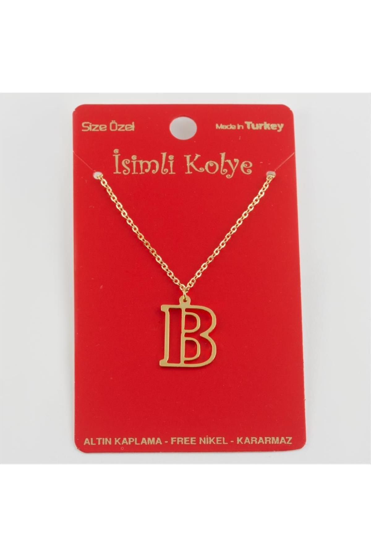 Prinç Harfli Kolye-B