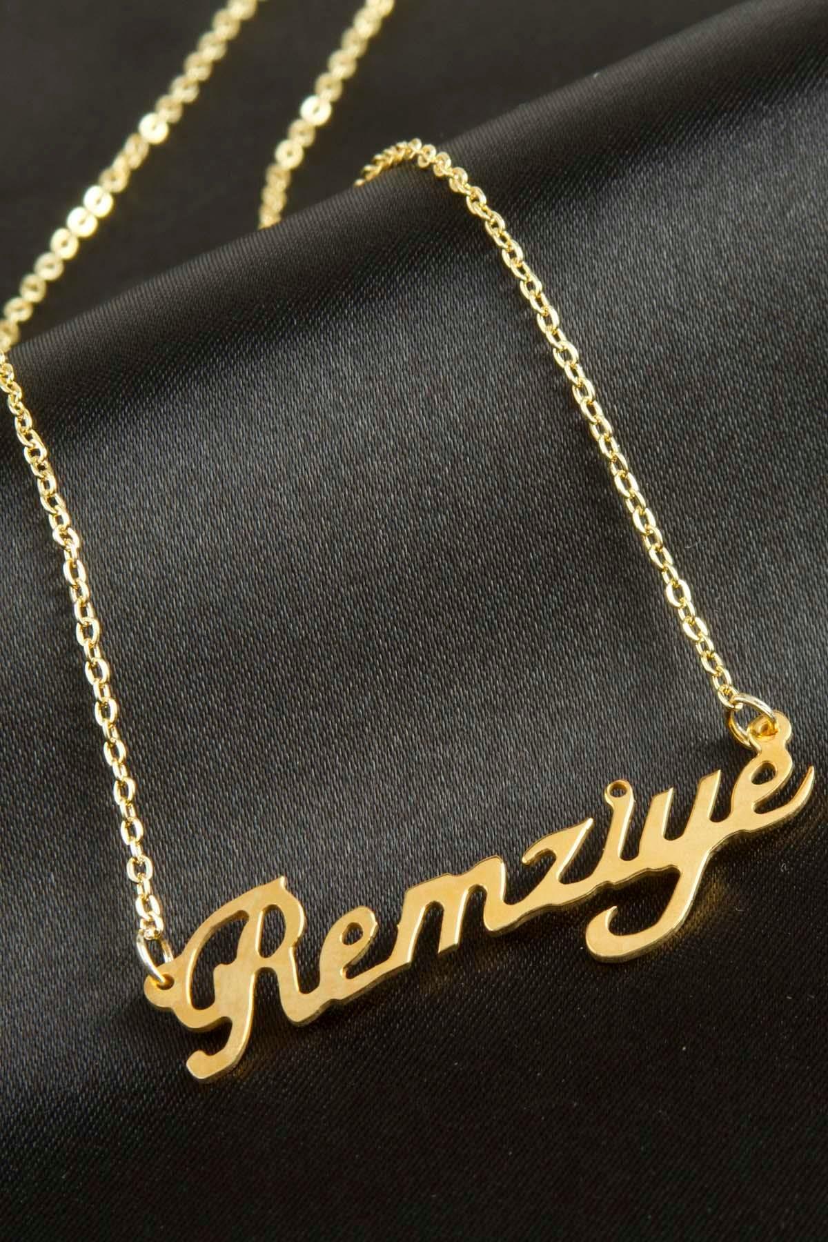 Remziye isimli kolye (Kişiye Özel)