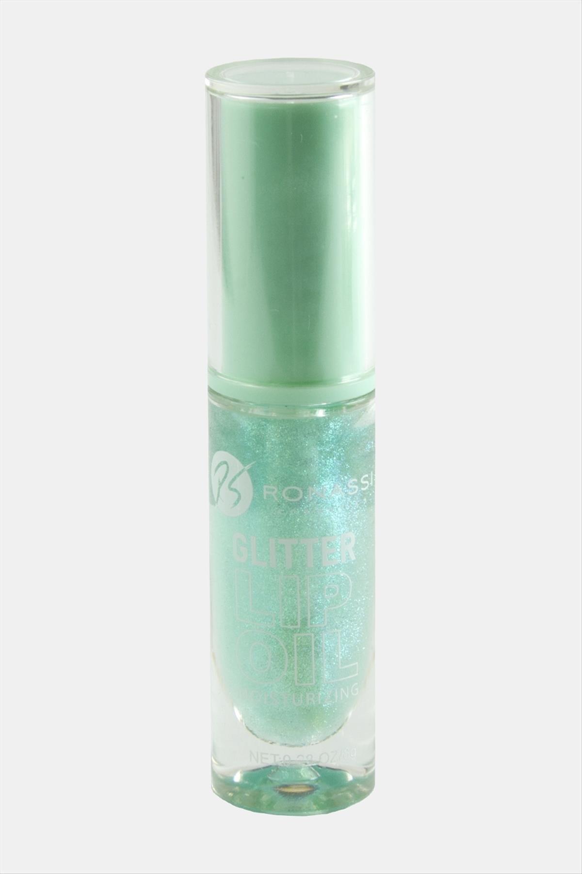 Ronassi Glitter Lippoil Simli Dudak Parlatıcısı-Turkuaz