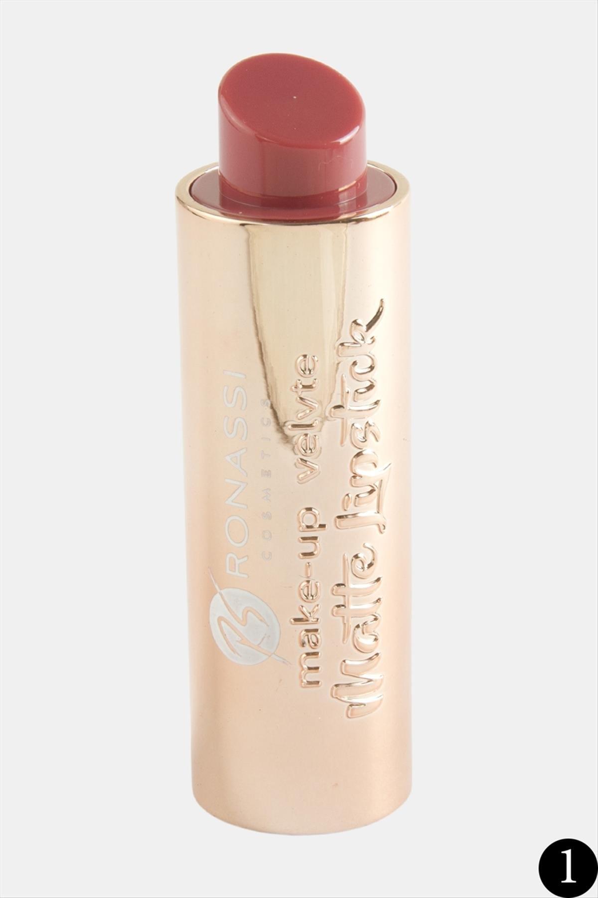 Ronassi Make Up Velvet Matte Ruj-1