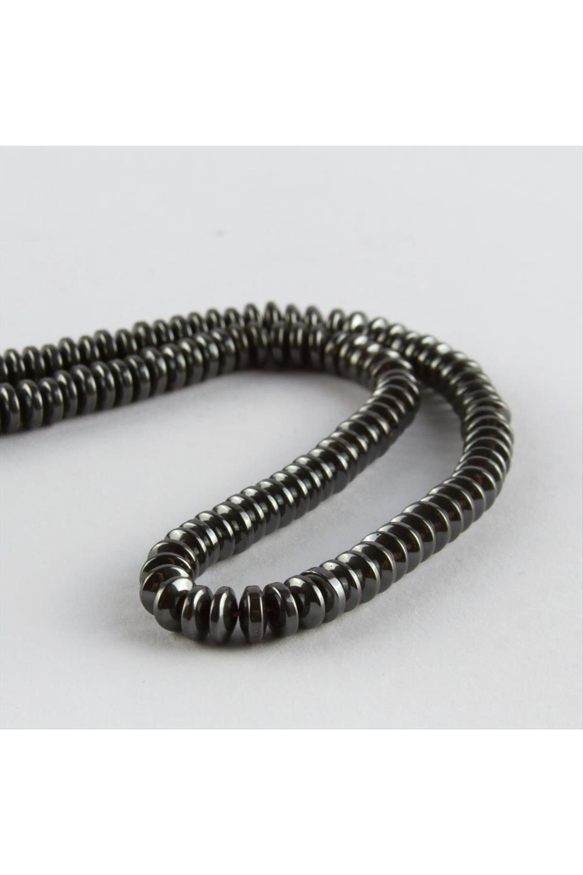 Rondela Hematit Taşı Küçük 6 mm