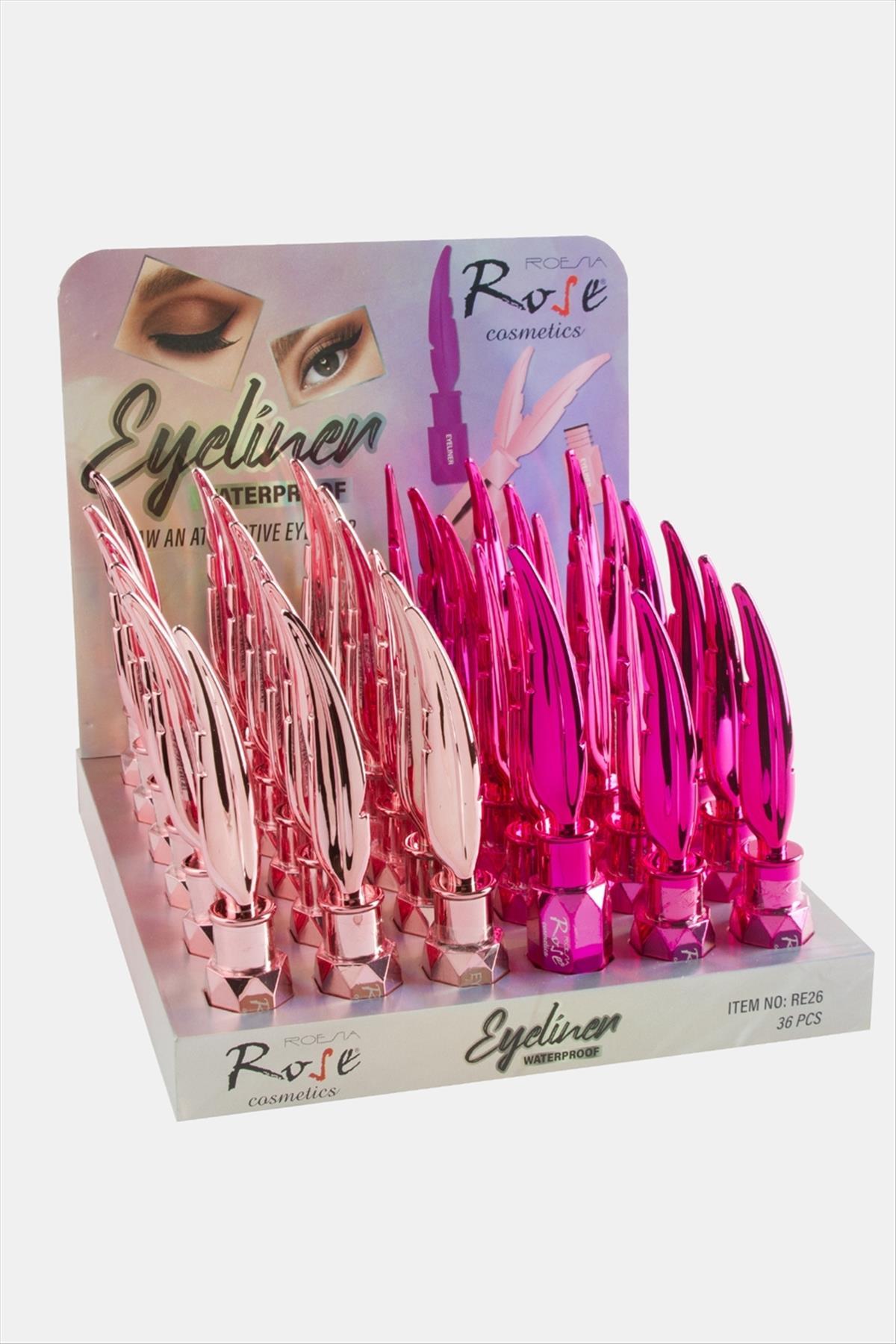 Rose Yaprak Eyeliner-Açık Pembe