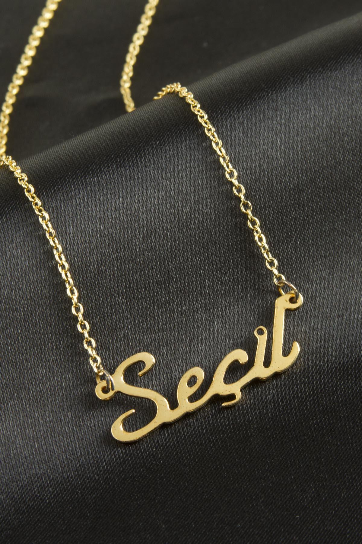 Seçil isimli kolye (Kişiye Özel)