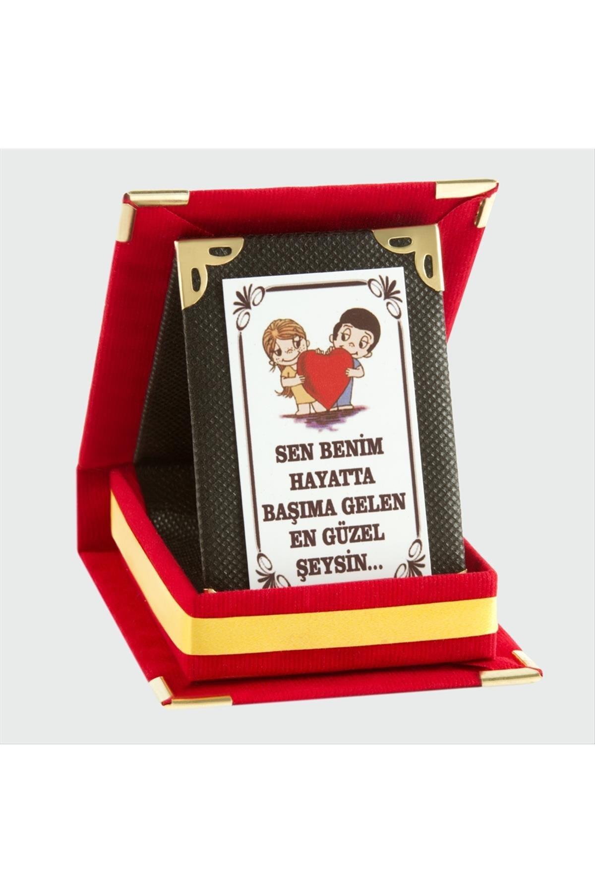 Sen Benim Hayatta Başıma Gelen En Güzel Şeysin Plaketi