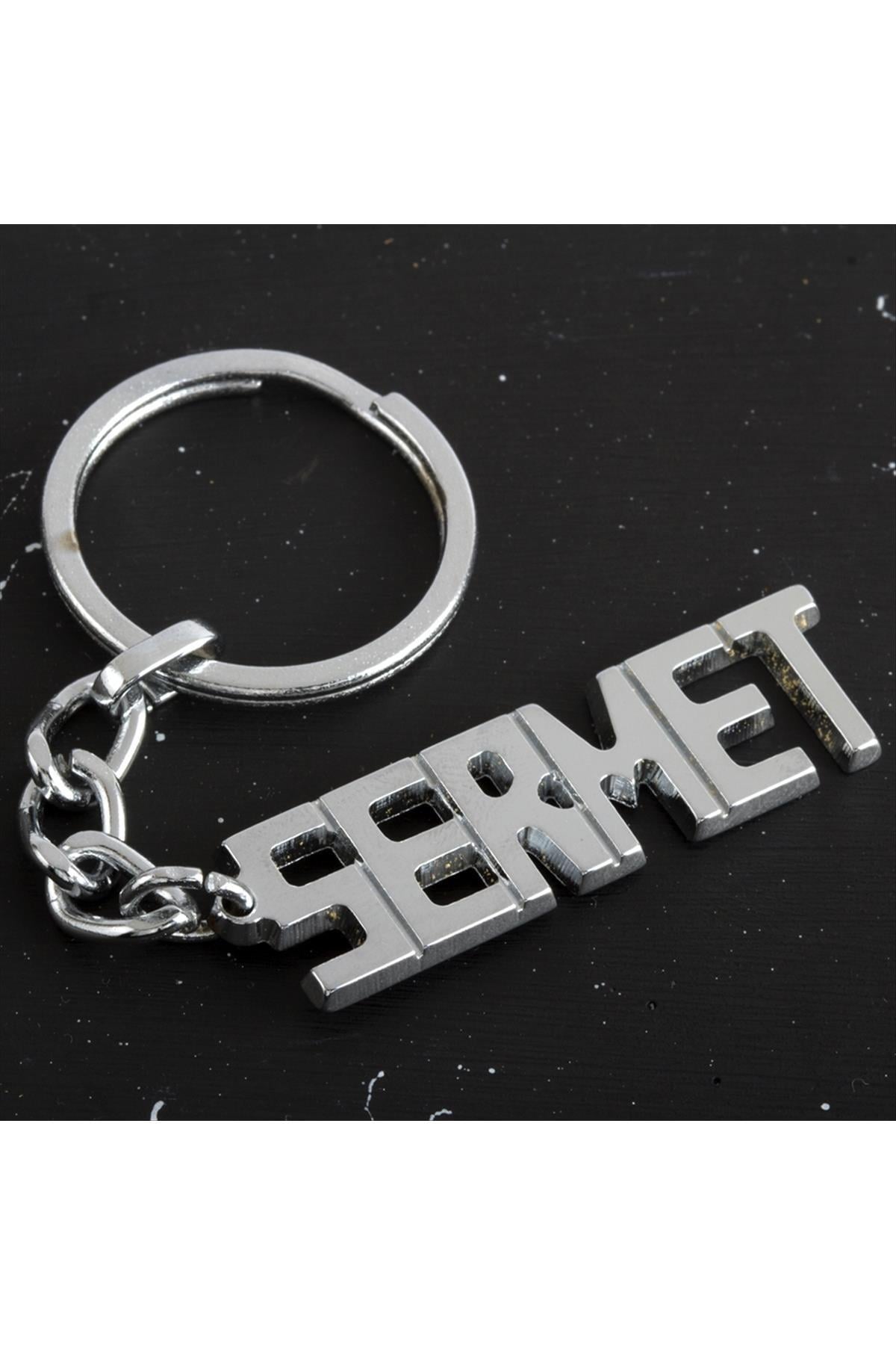 Sermet İsimli Anahtarlık-
