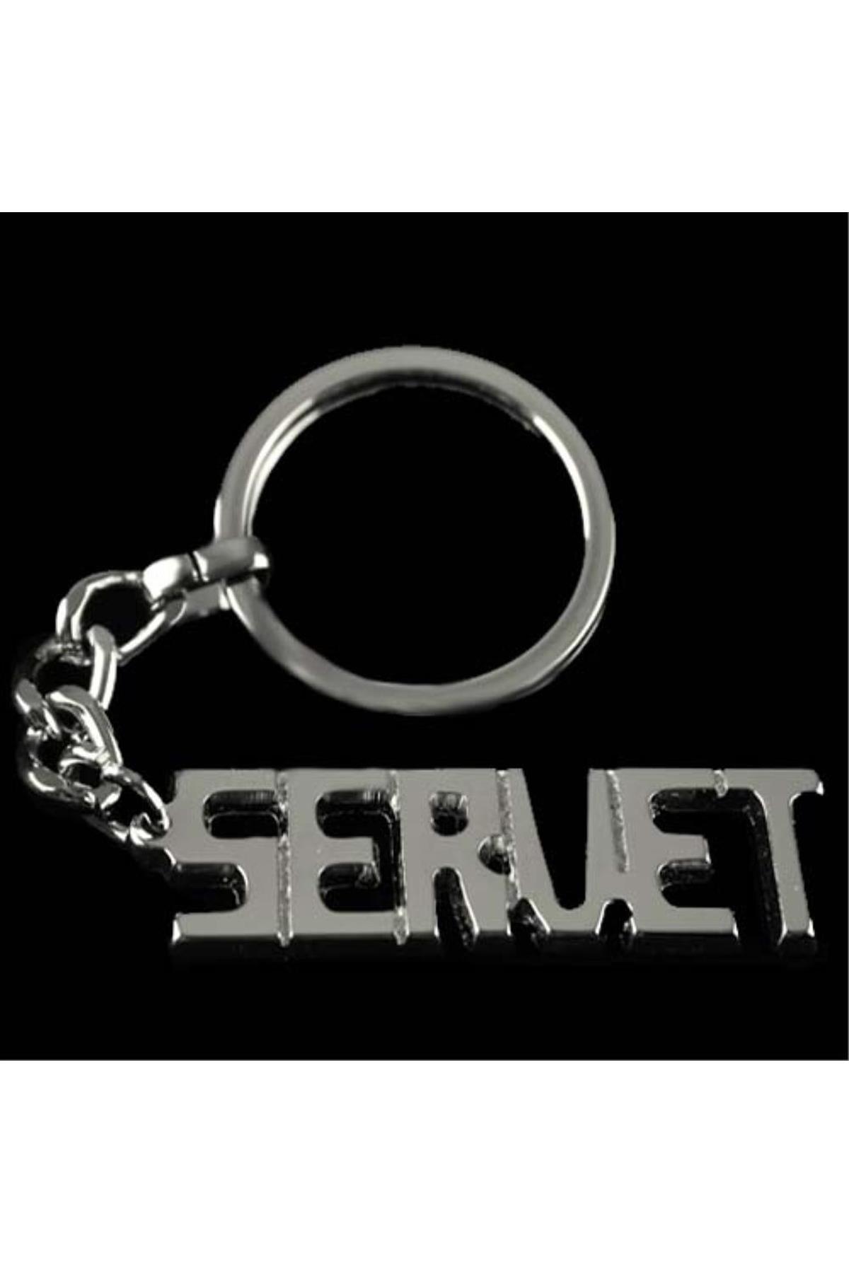 Servet İsimli Anahtarlık-